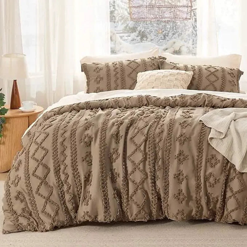 Boho Deluxe Embroidered Comforter Set