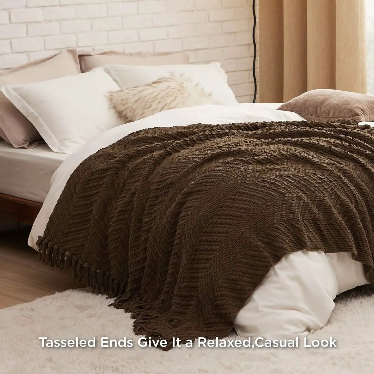 Multi-Purpose Knit Chenille Blanket