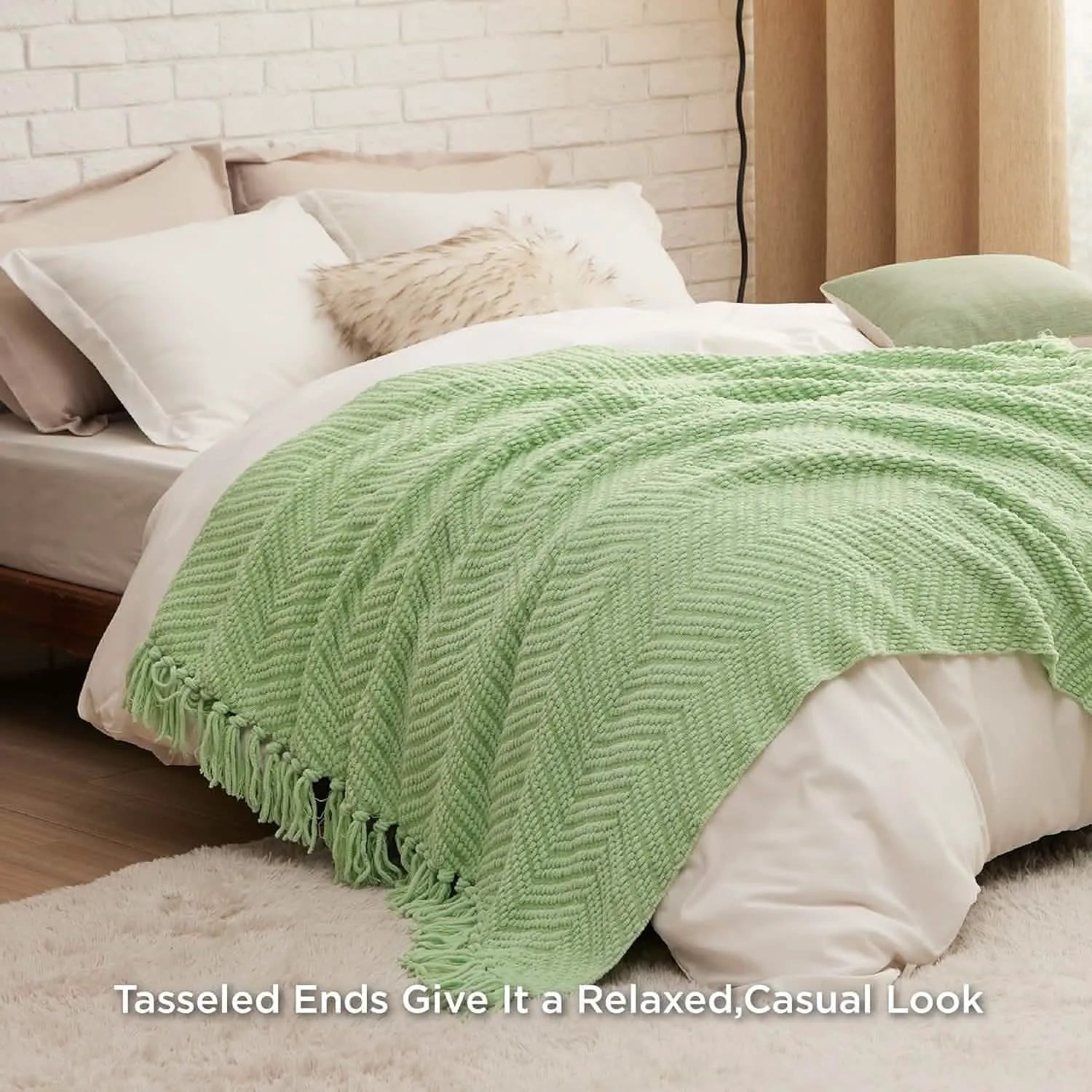 Multi-Purpose Knit Chenille Blanket