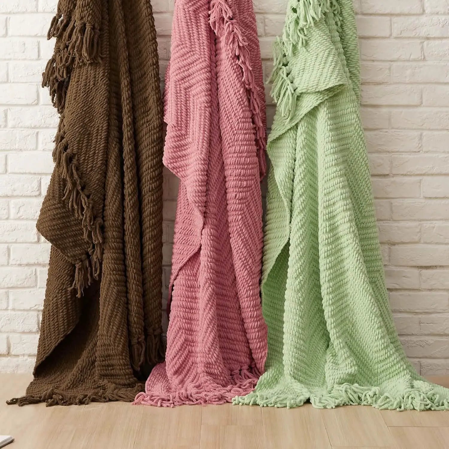 Multi-Purpose Knit Chenille Blanket