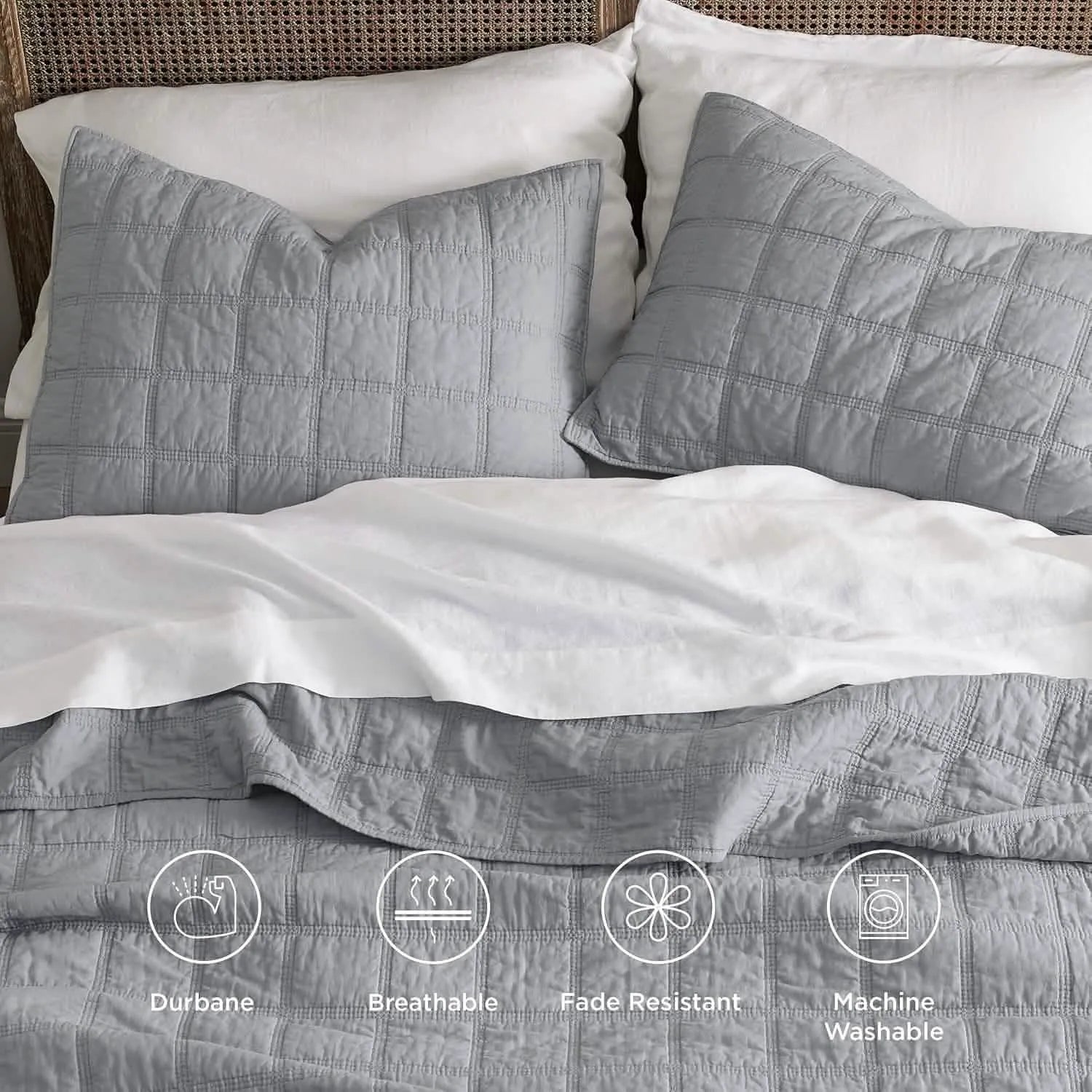 Cotton Voile Quilt Set