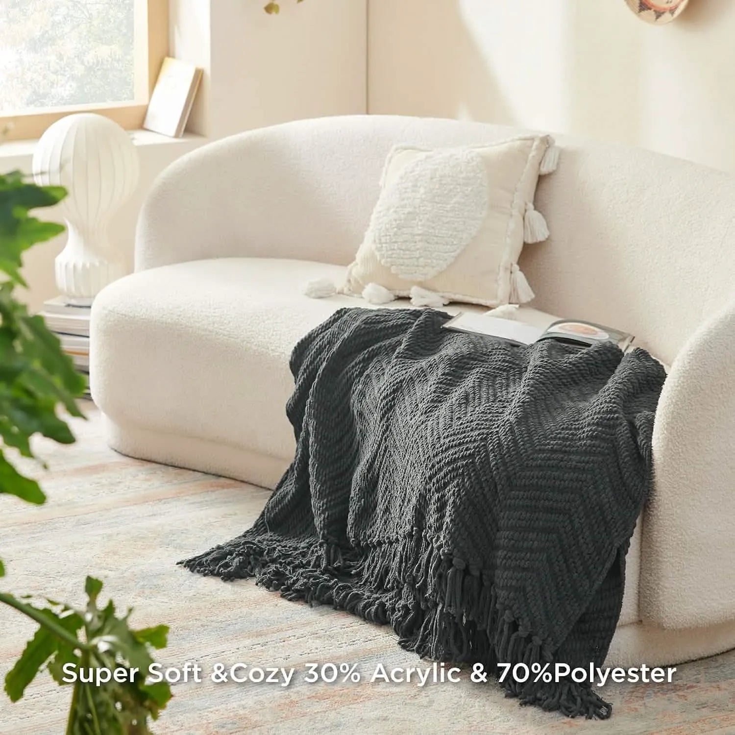 Multi-Purpose Knit Chenille Blanket