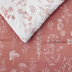 Reversible Floral Comforter Set