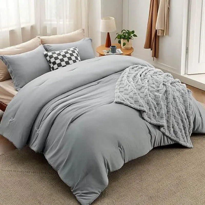 Checkered Comforter Set