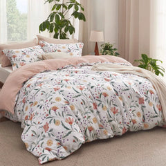 Reversible Light Duvet Cover Set