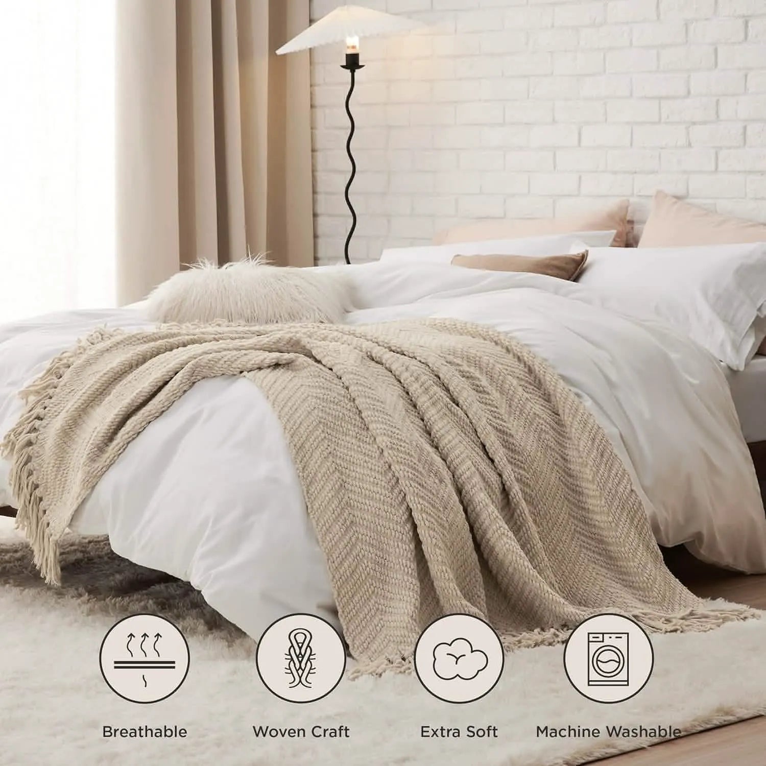 Multi-Purpose Knit Chenille Blanket