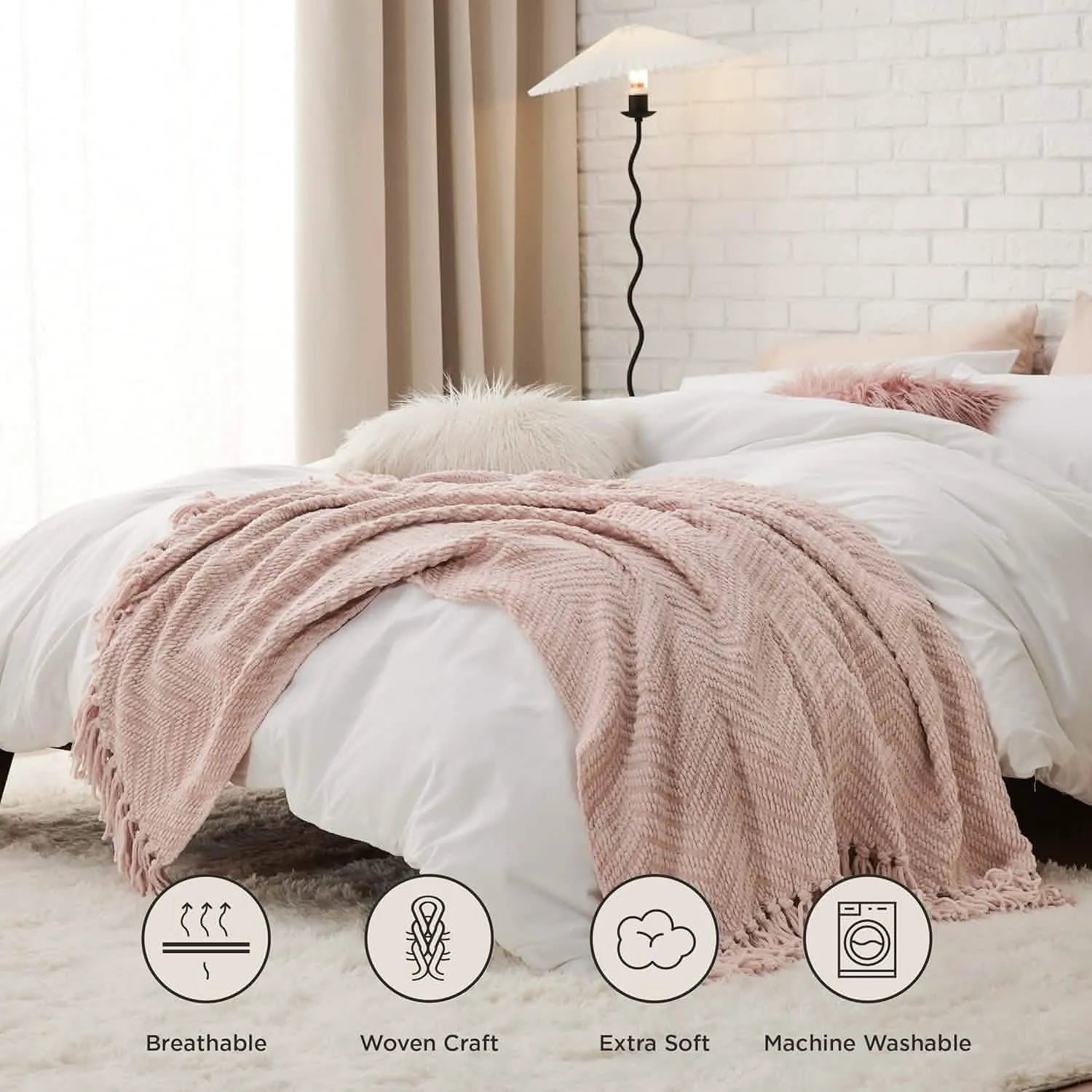 Multi-Purpose Knit Chenille Blanket