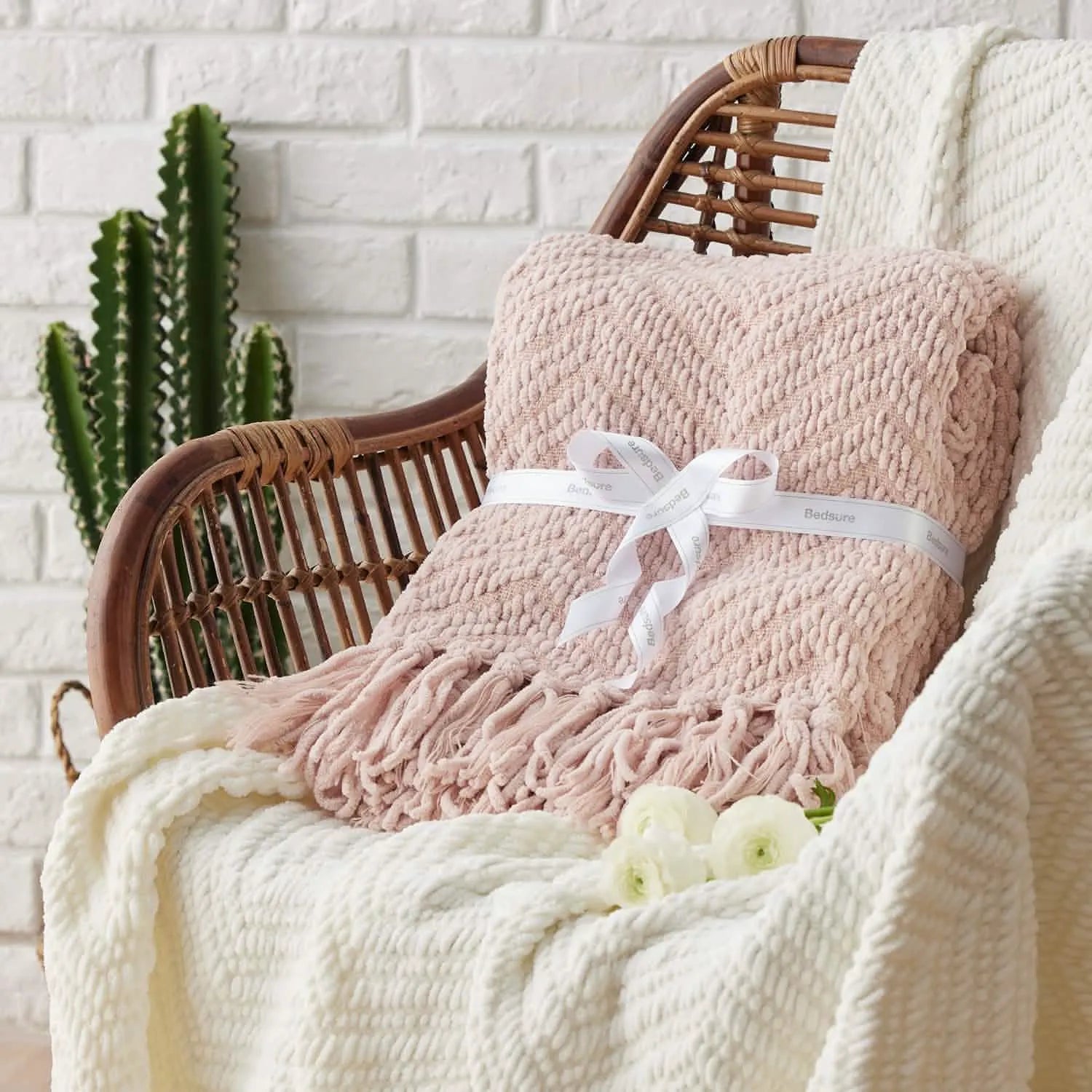 Multi-Purpose Knit Chenille Blanket