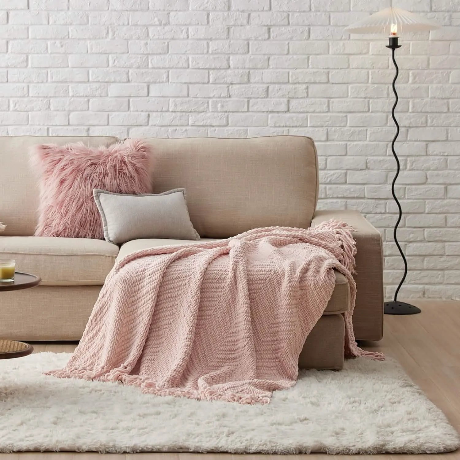 Multi-Purpose Knit Chenille Blanket