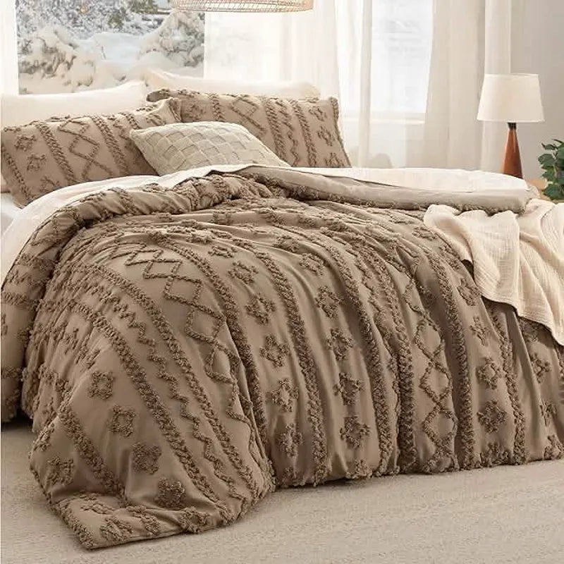 Boho Deluxe Embroidered Comforter Set