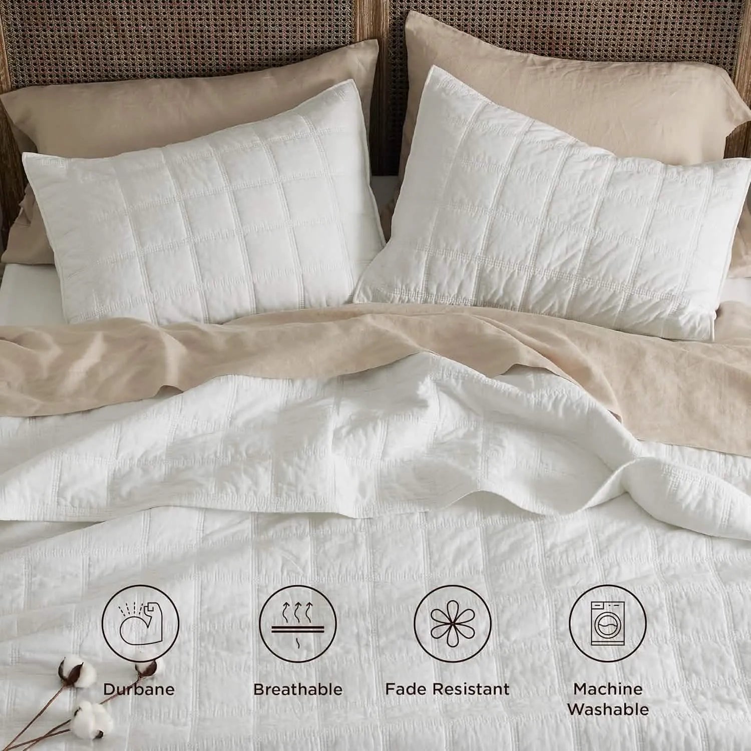 Cotton Voile Quilt Set