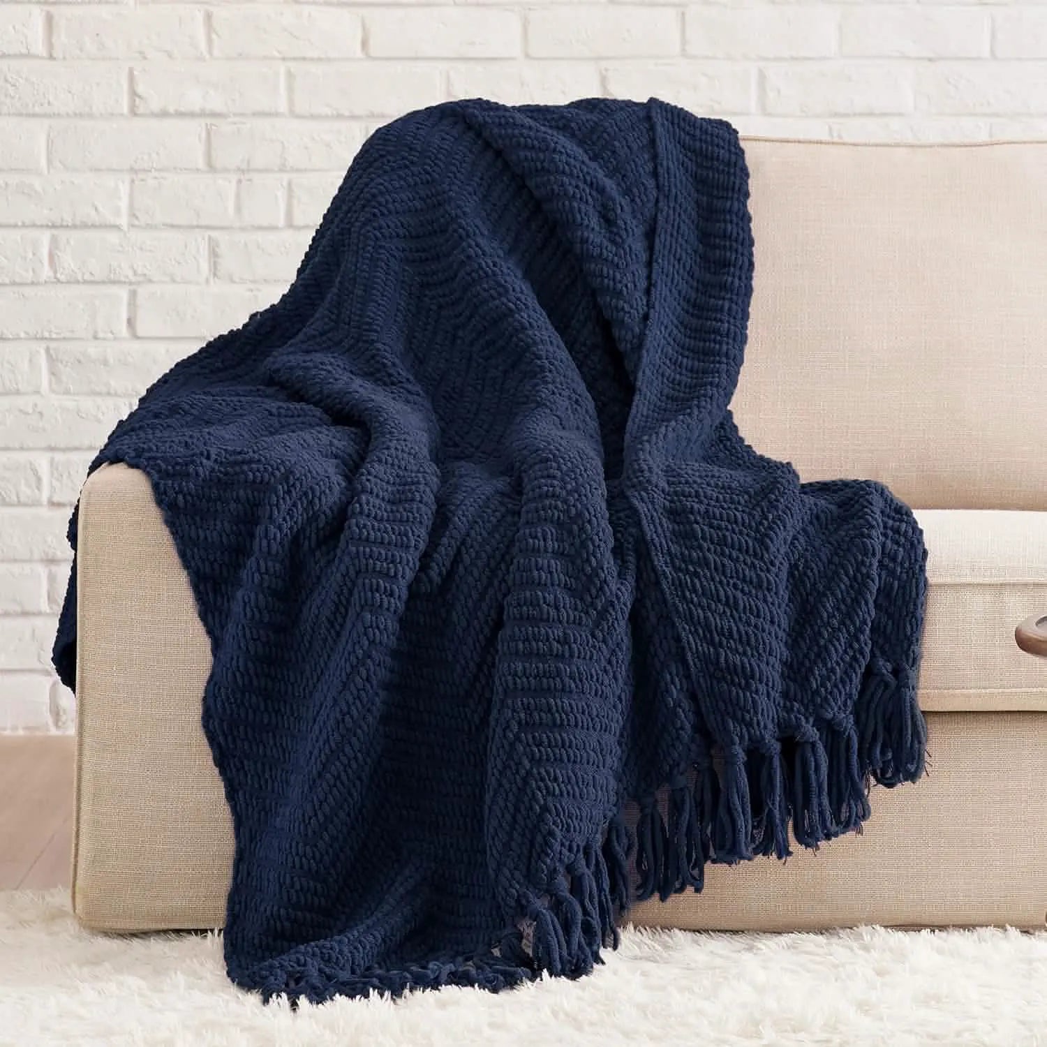 Multi-Purpose Knit Chenille Blanket