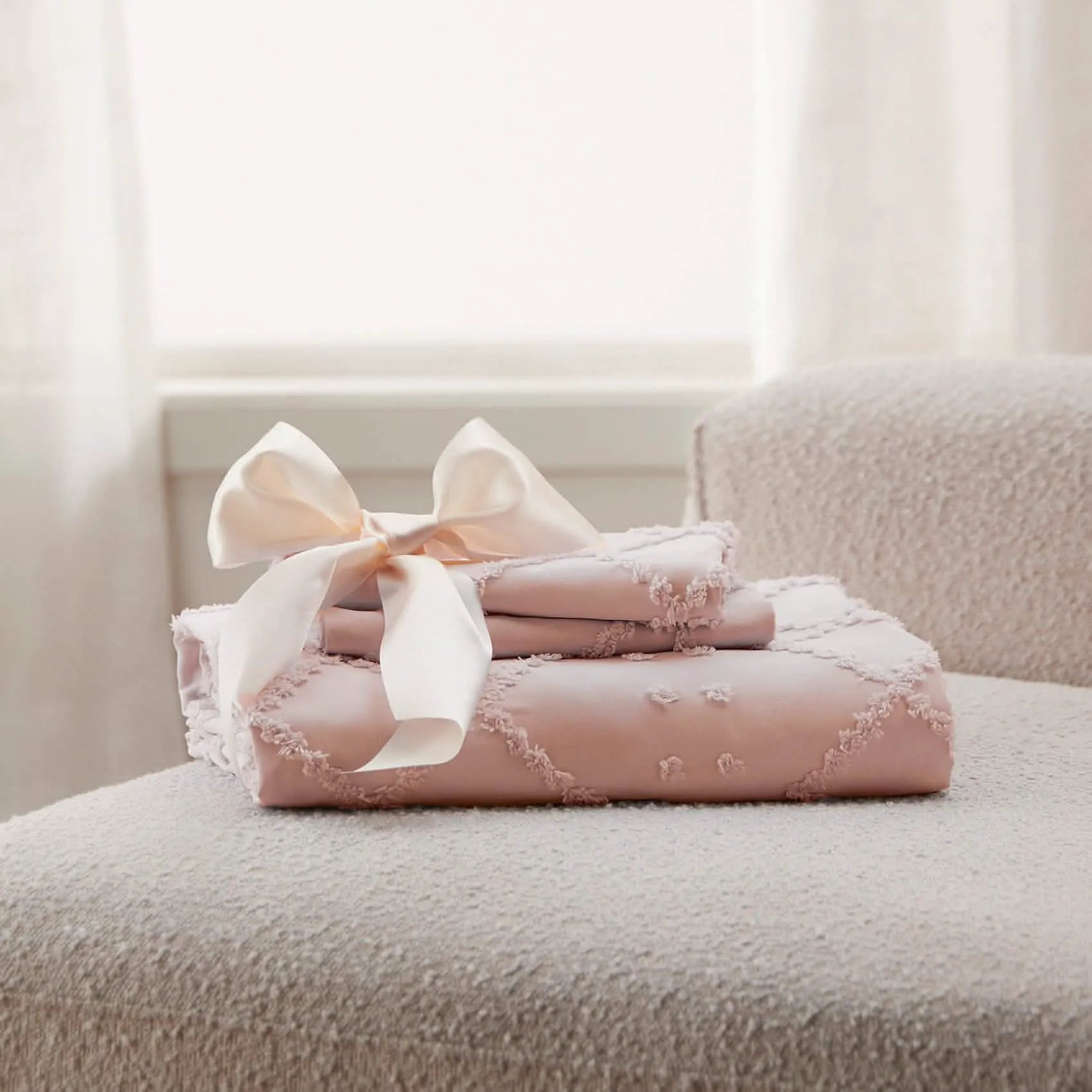 Boho Embroidery Duvet Cover Set