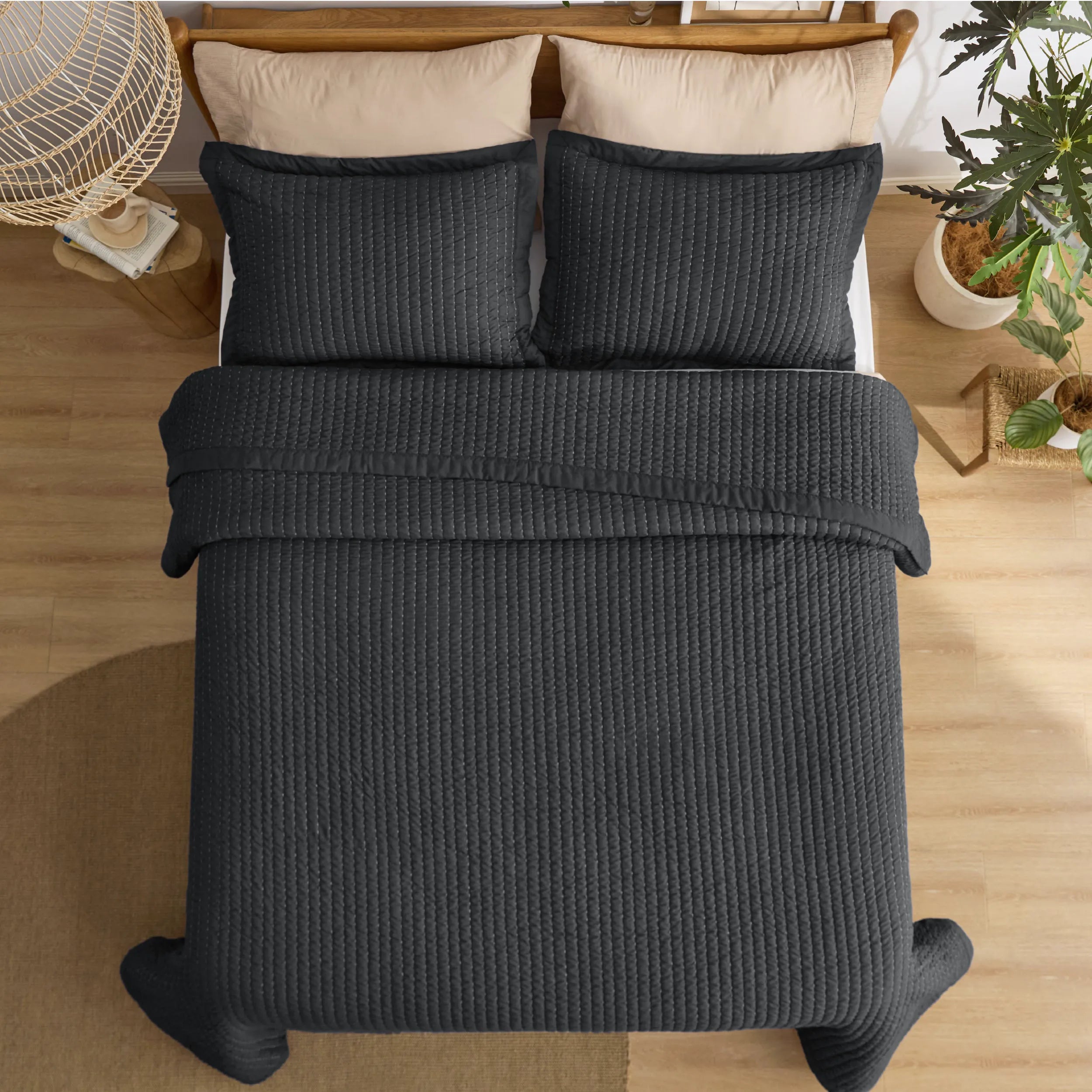 Corduroy Quilt Set