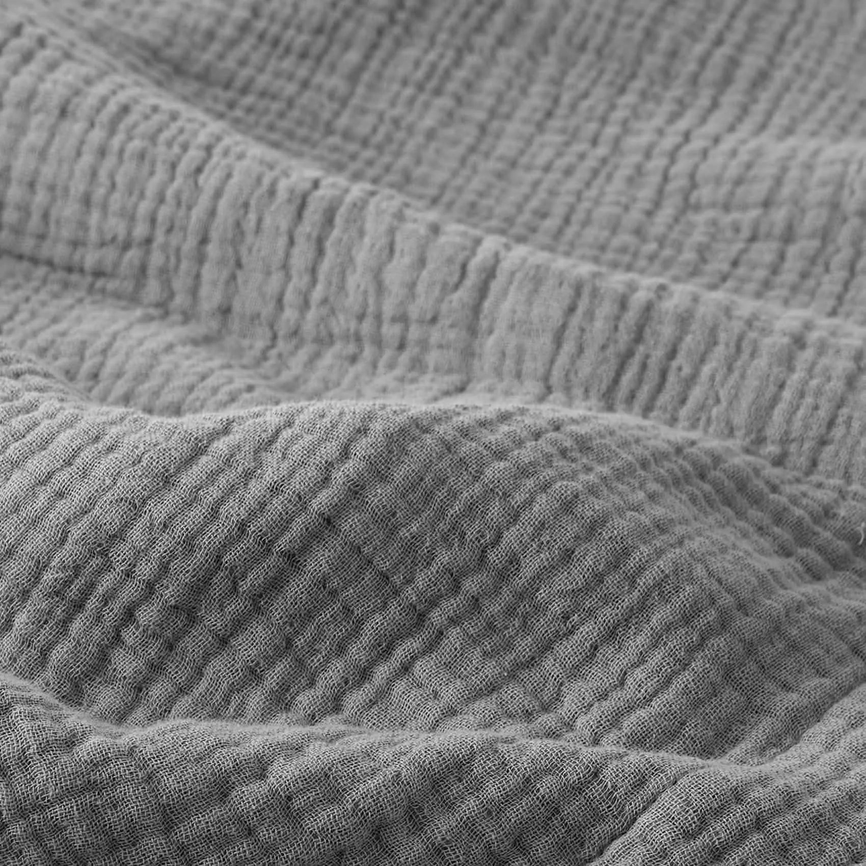 Spring Gauze Throw Blanket, 100% Cotton
