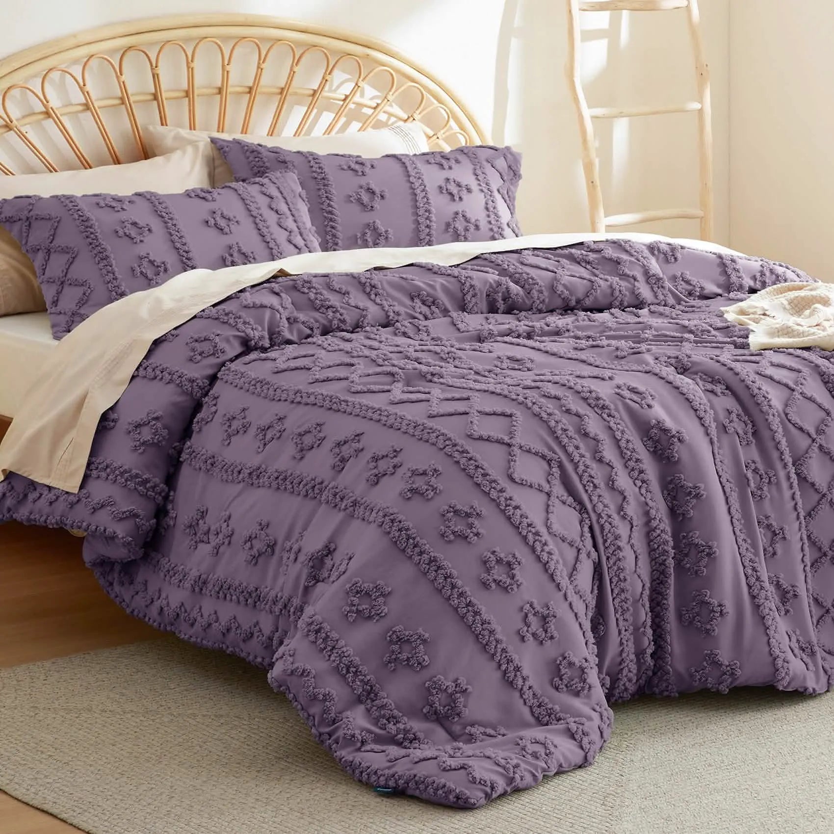 Boho Deluxe Embroidered Comforter Set