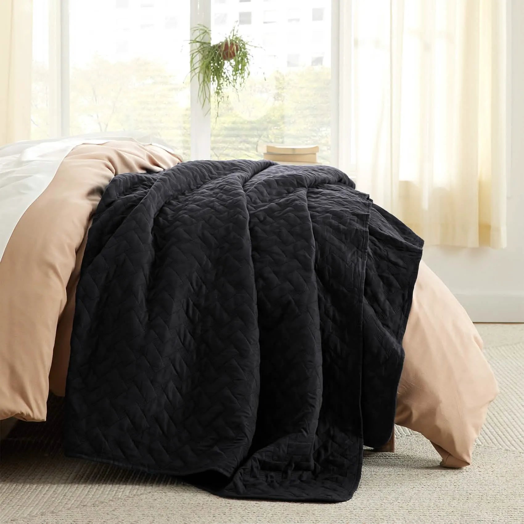 Basketweave Quilt Set