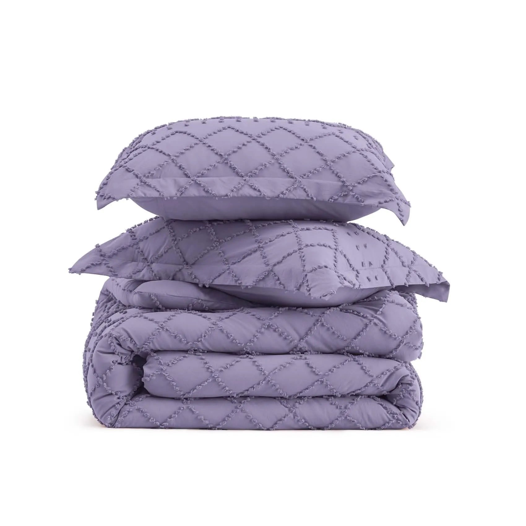 Tufted Embroidery Comforter Set