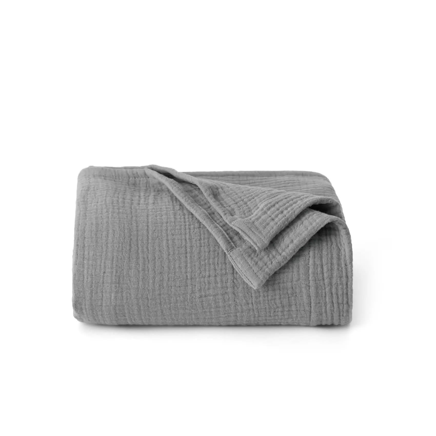 Spring Gauze Throw Blanket, 100% Cotton