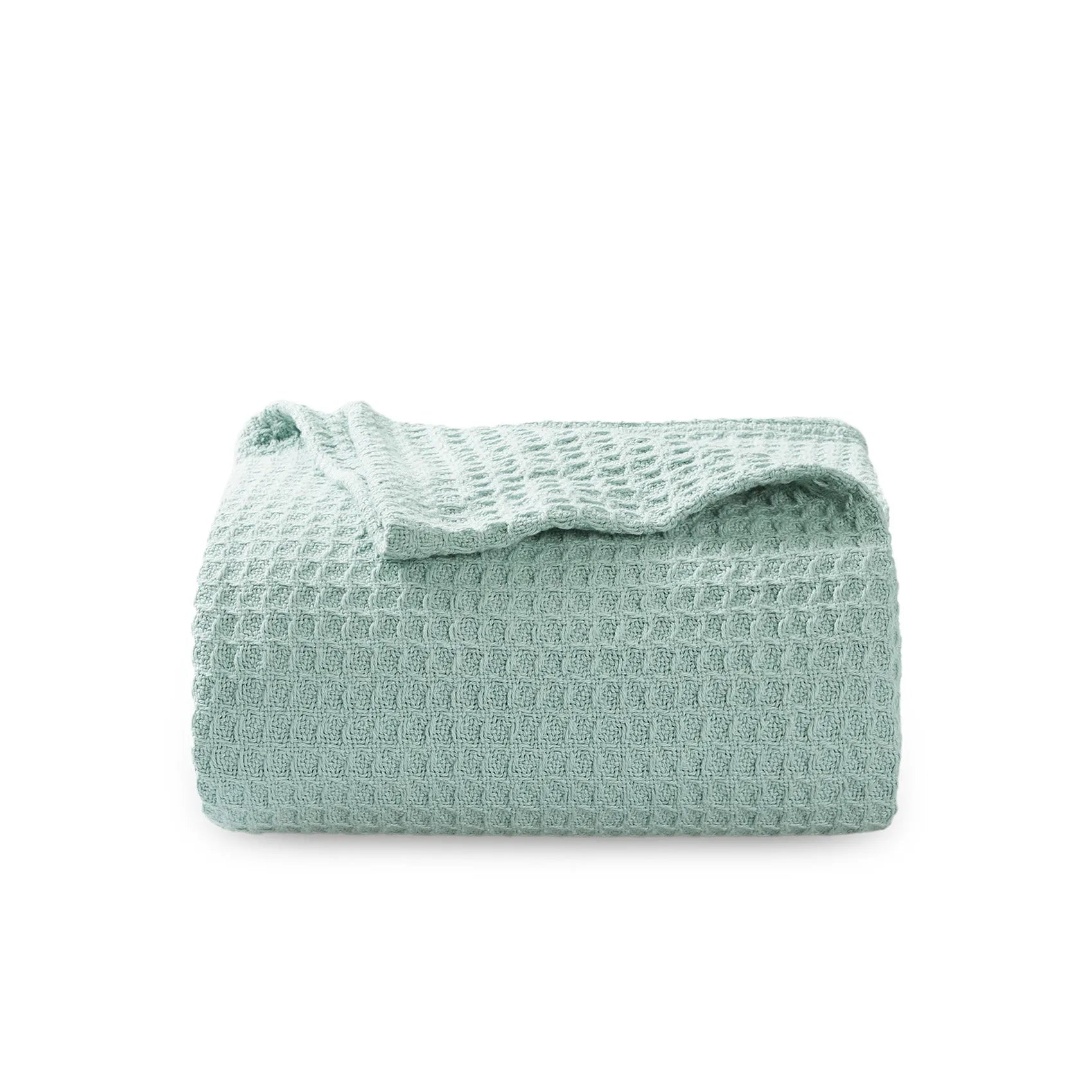 Cotton Waffle Weave Blanket
