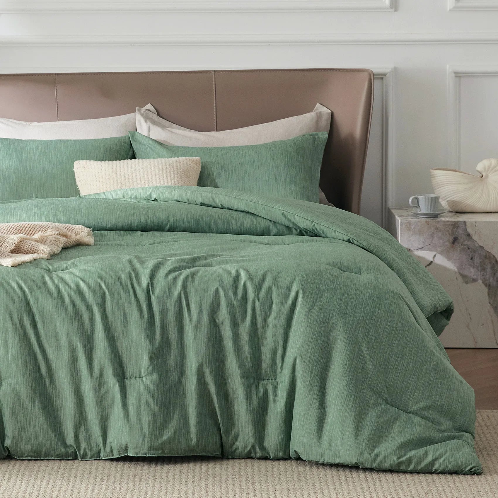 Cationic Dye Comforter Set - 90gsm