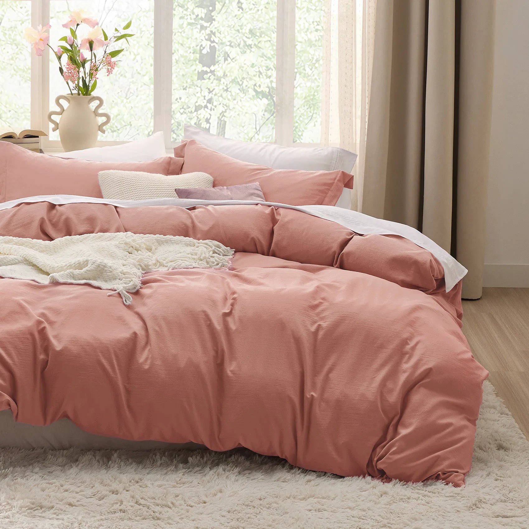 Ultra-Soft Hypoallergenic Microfiber Duvet Cover Set