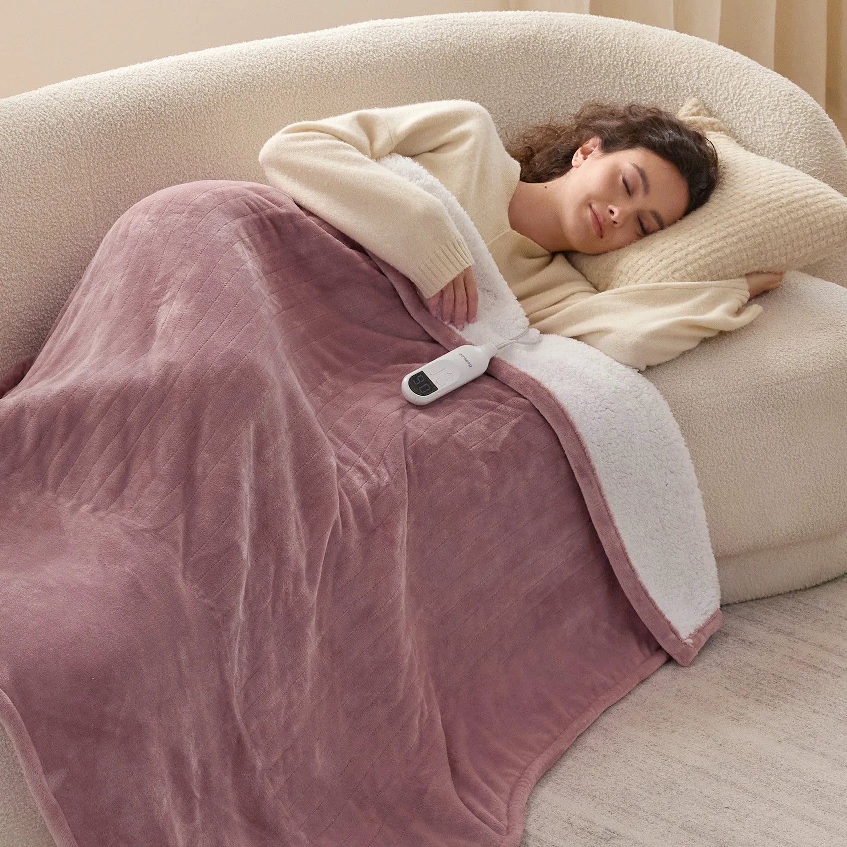 Heated Flannel Blanket
