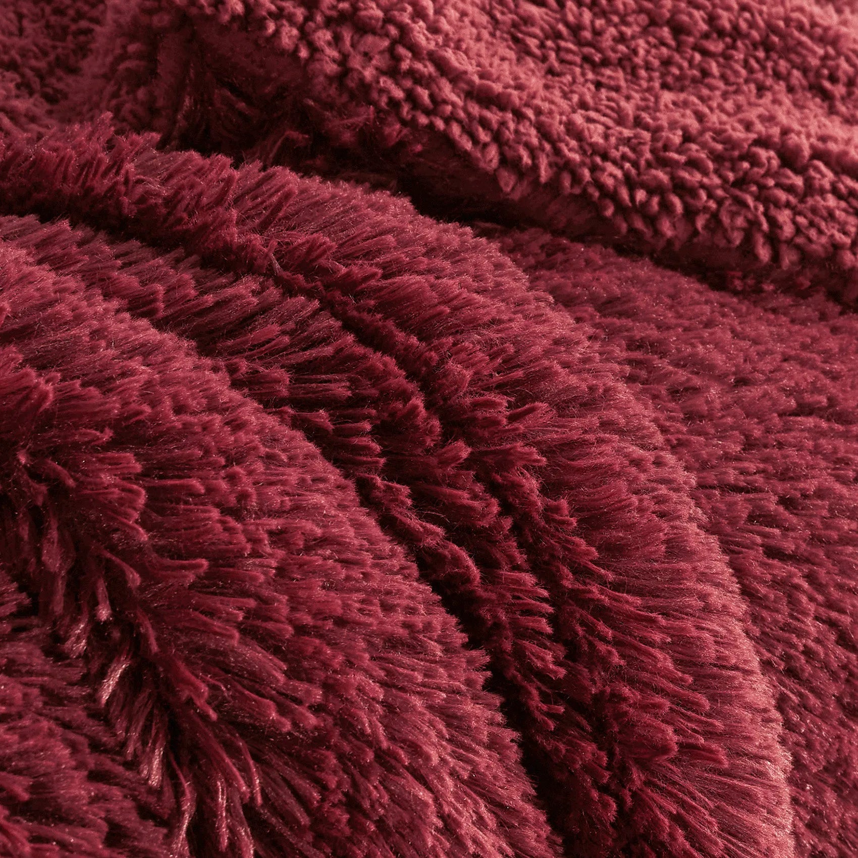 Fuzzy Faux Fur Throw Blanket