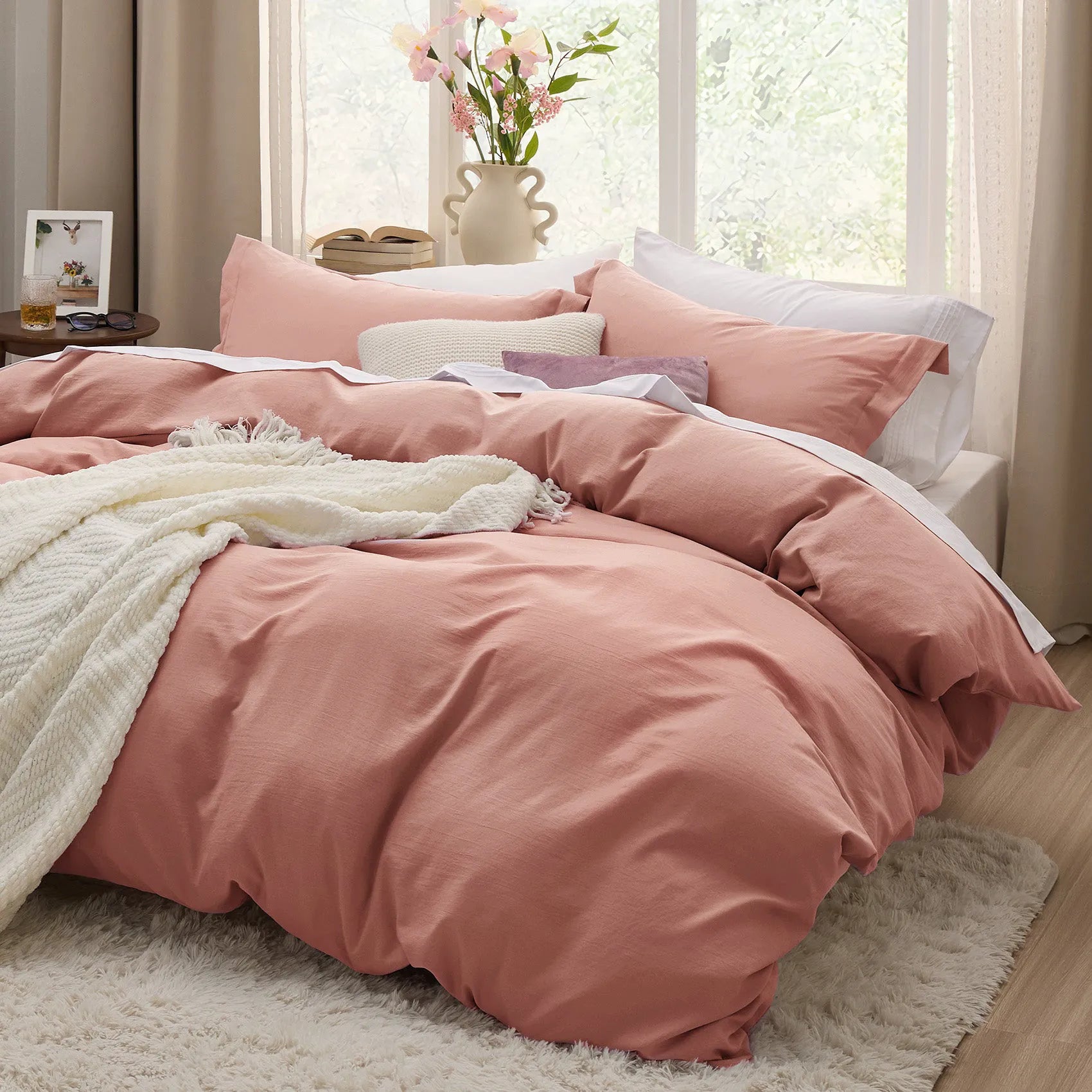 Ultra-Soft Hypoallergenic Microfiber Duvet Cover Set