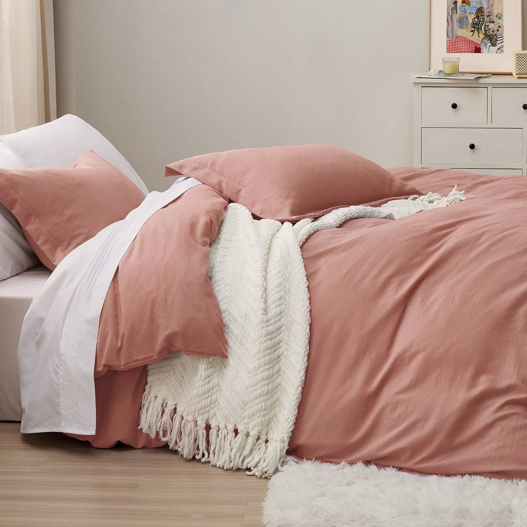 Ultra-Soft Hypoallergenic Microfiber Duvet Cover Set