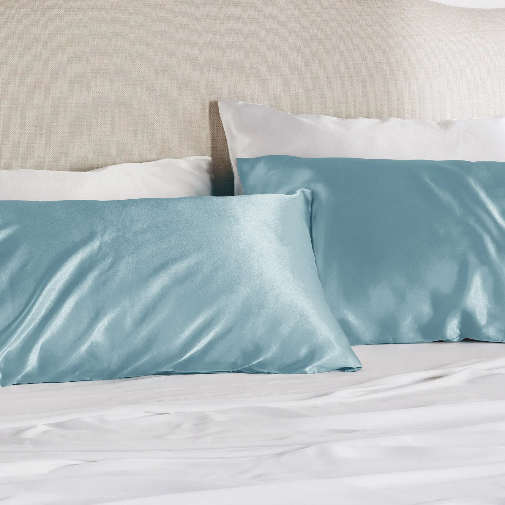 Luxurious Solid Satin Pillowcase