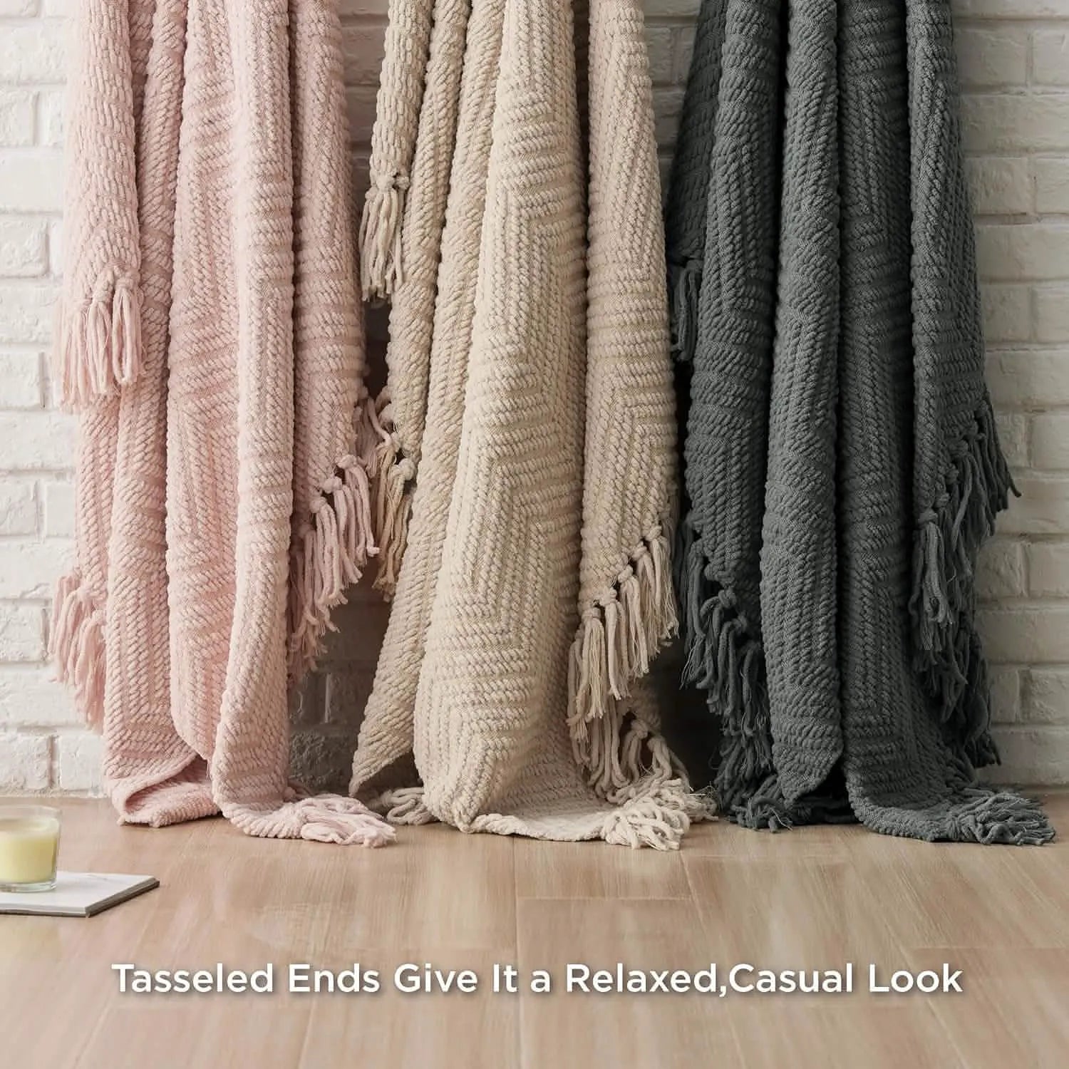 Multi-Purpose Knit Chenille Blanket