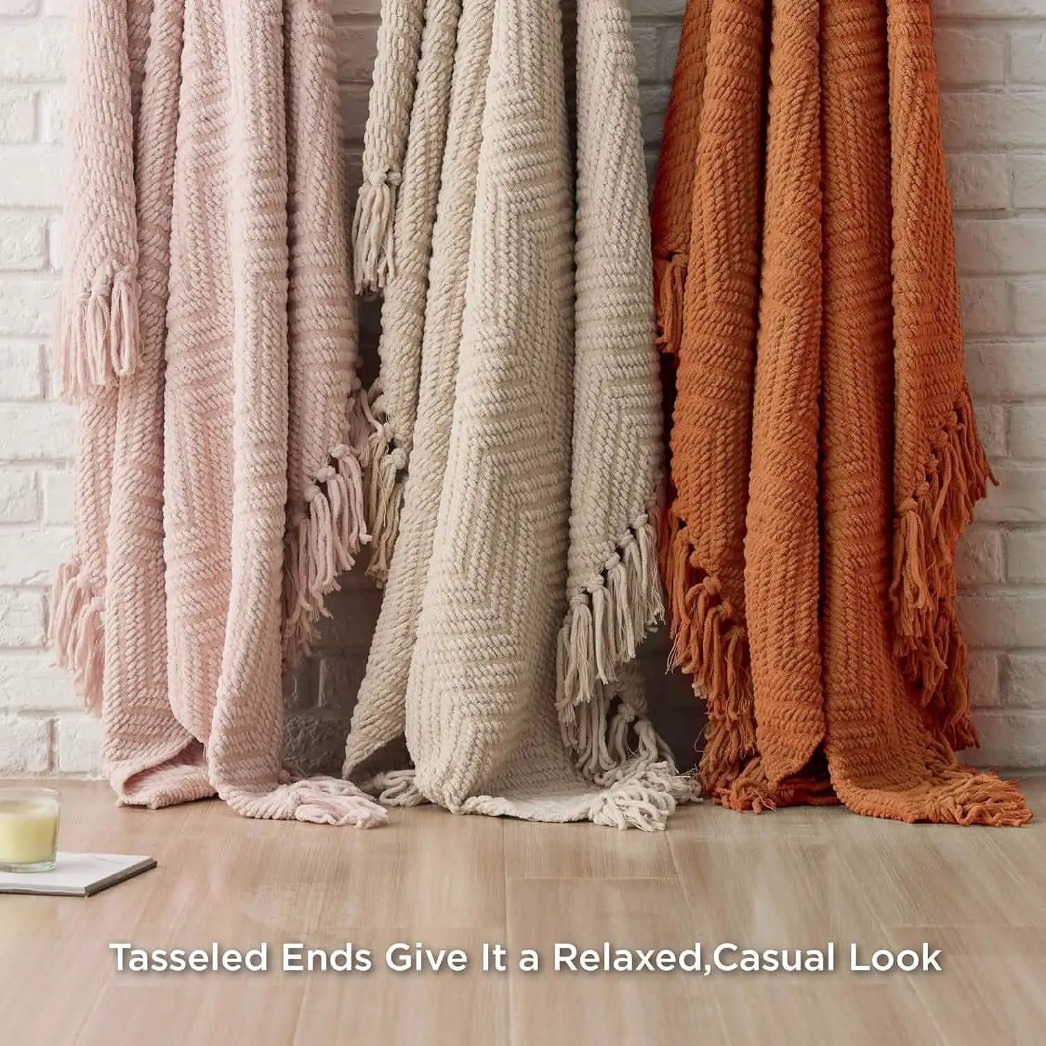 Multi-Purpose Knit Chenille Blanket