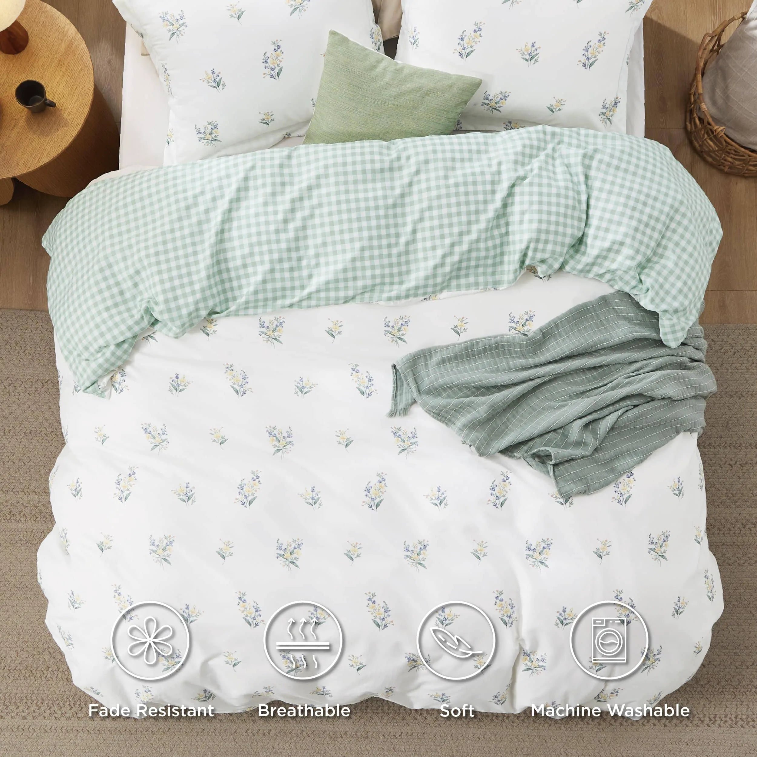 Microfiber Duvet Cover Set