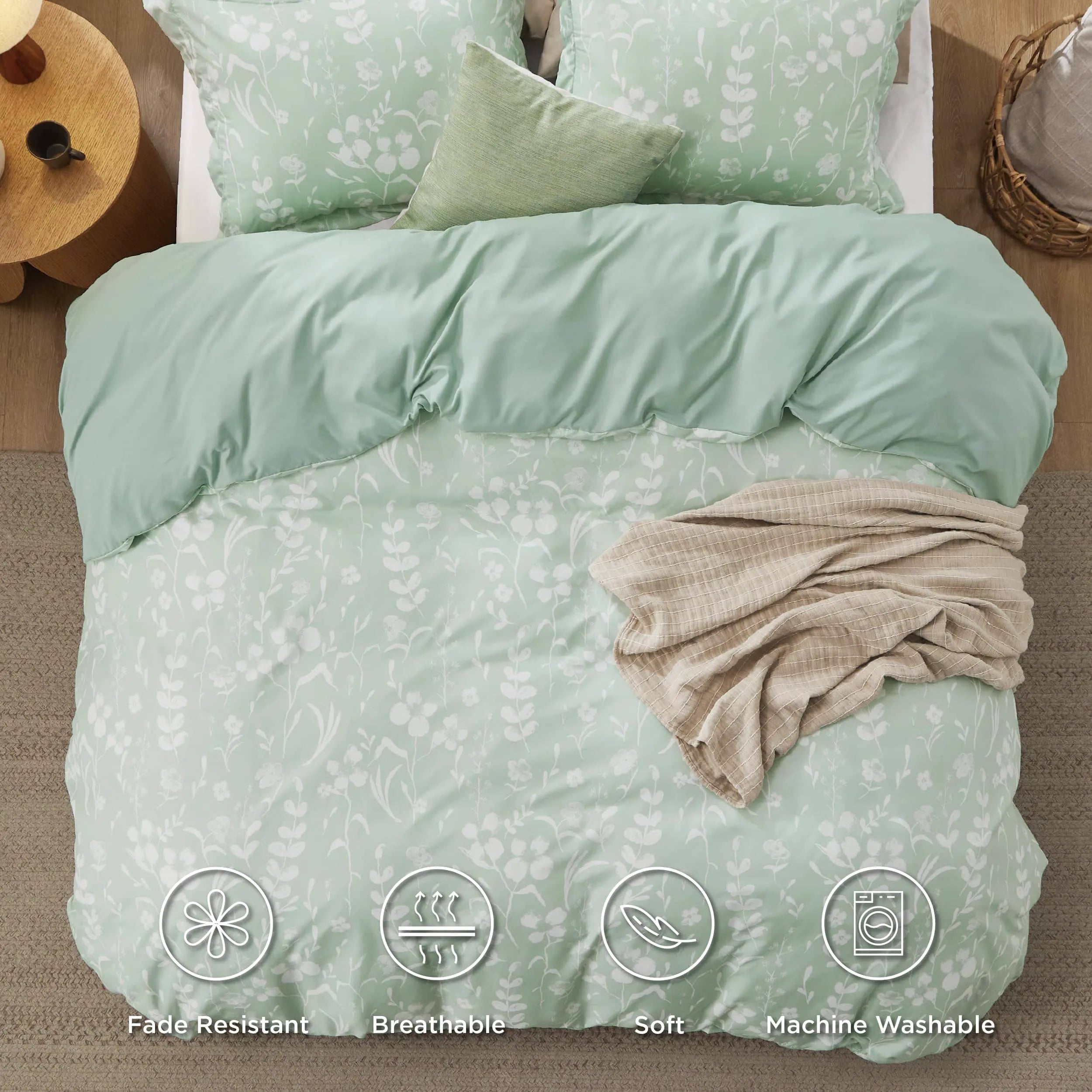 Microfiber Duvet Cover Set