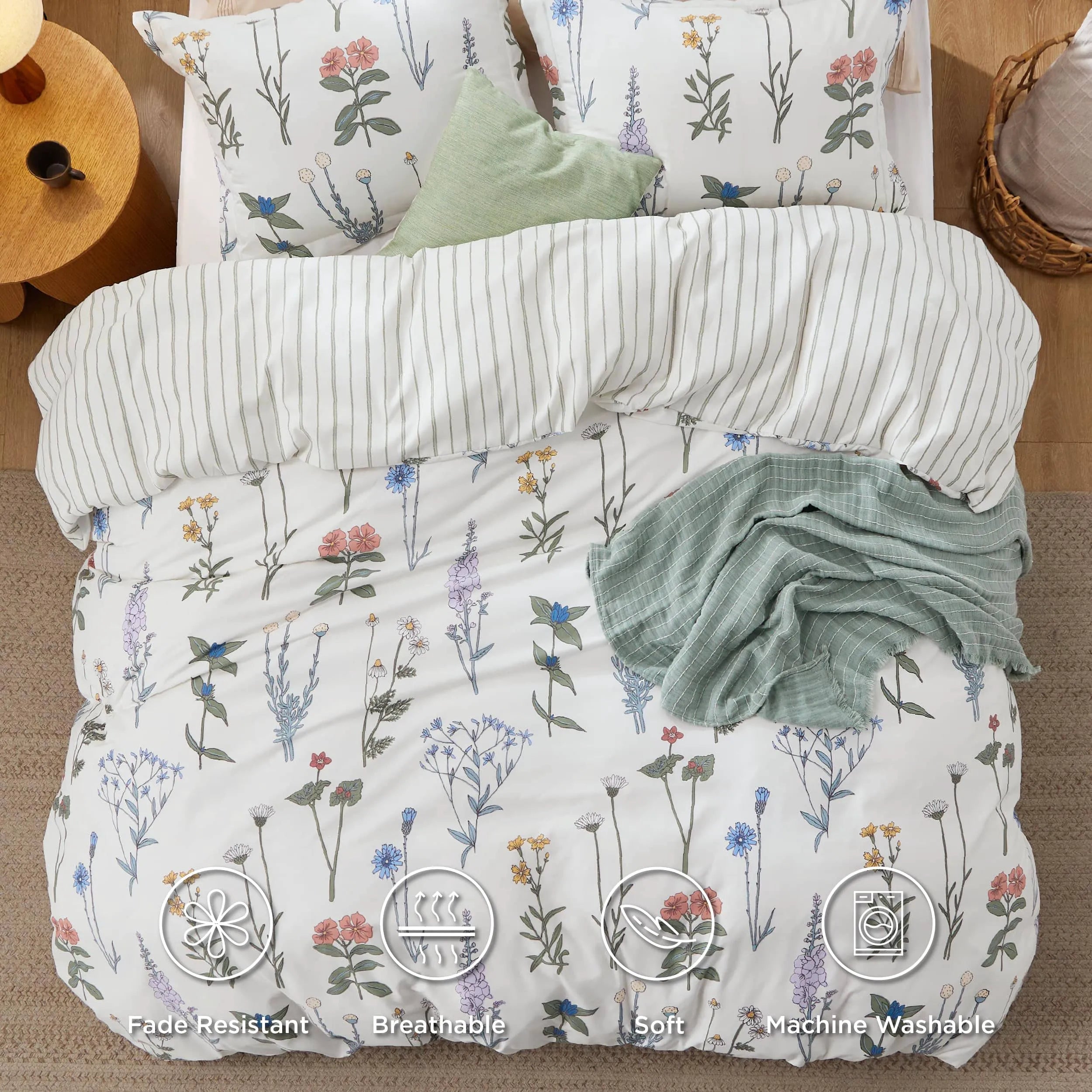 Microfiber Duvet Cover Set