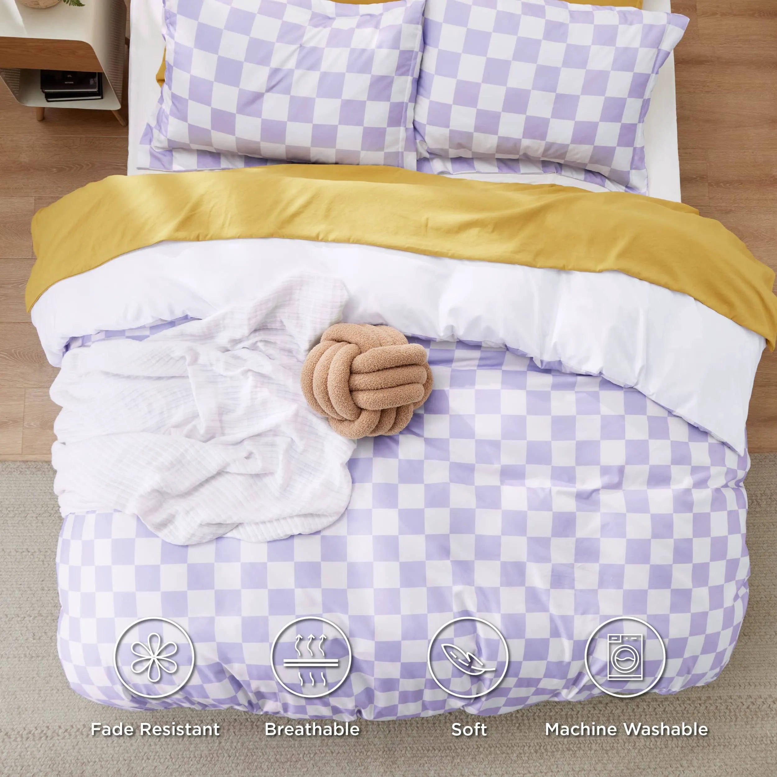 Microfiber Duvet Cover Set
