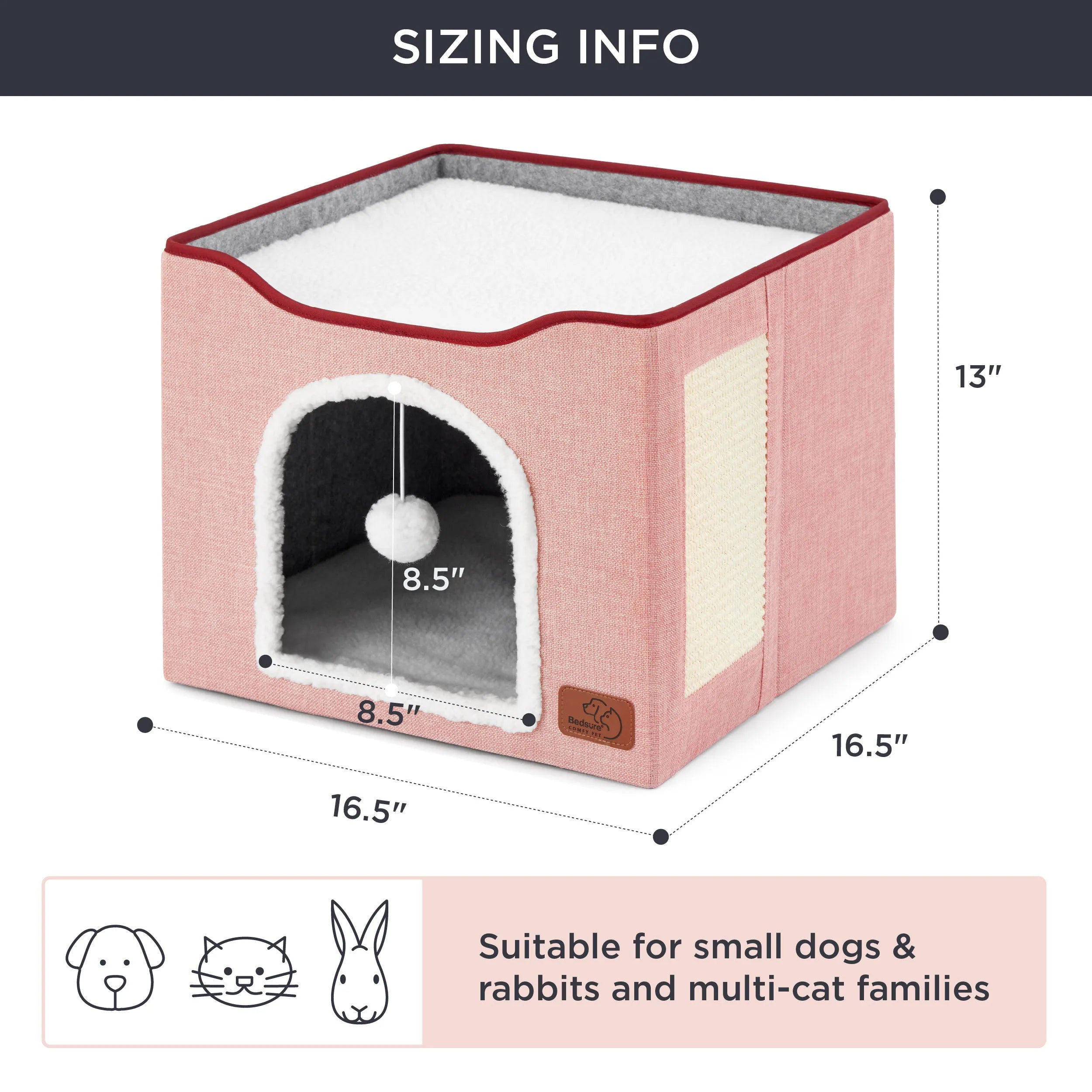 Indoor Cat Bed and House for Pets