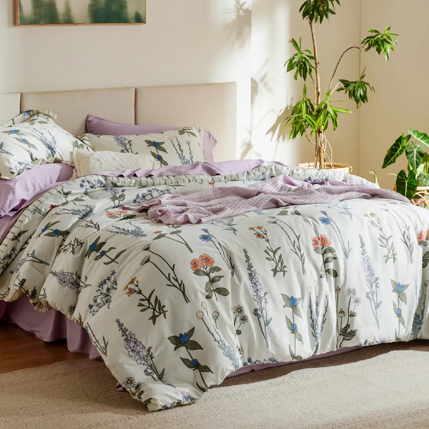 Vintage Botanical Comforter Set