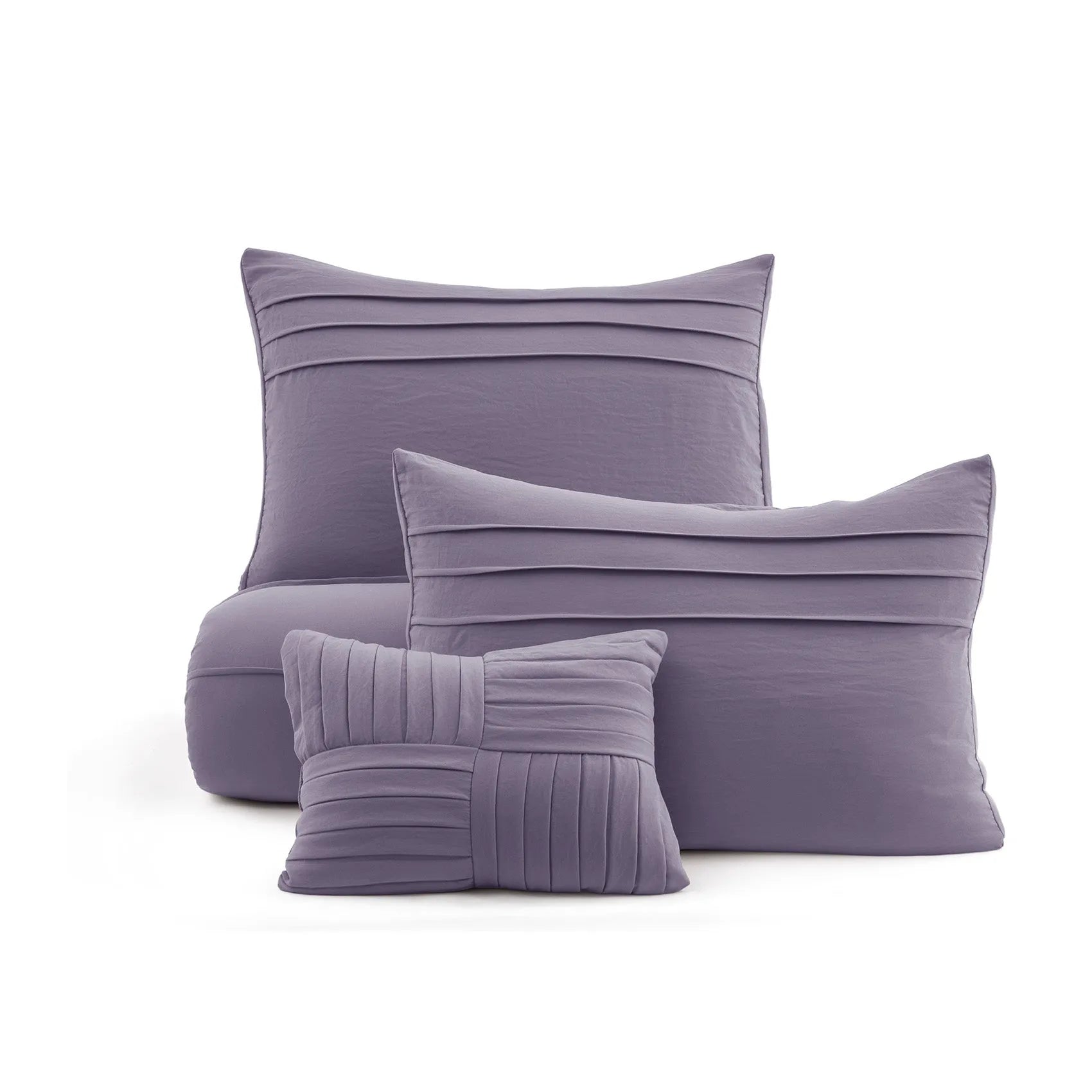Pinch Pleat Comforter Set