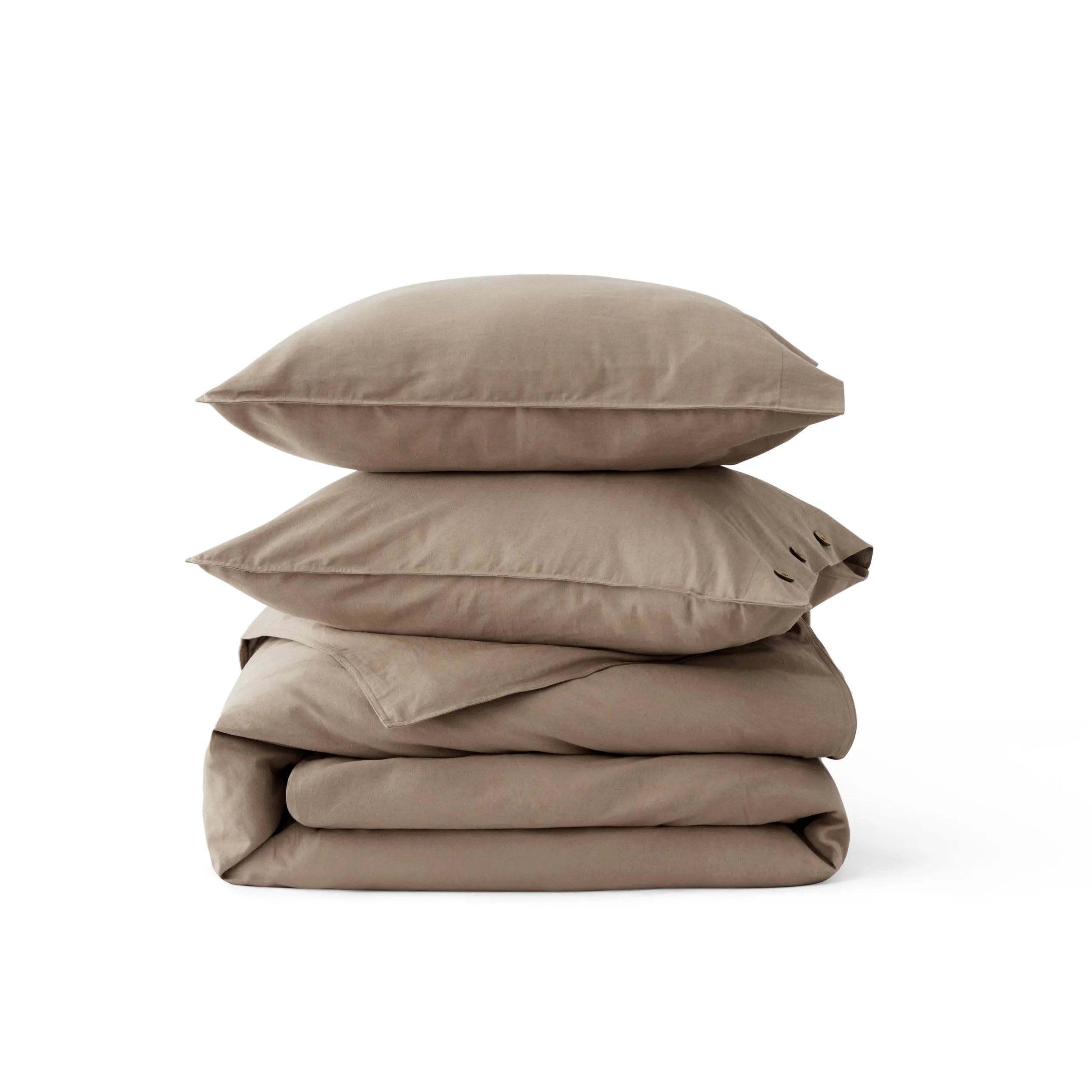 PureWoven™ Cotton-Linen Blend Duvet Cover Set