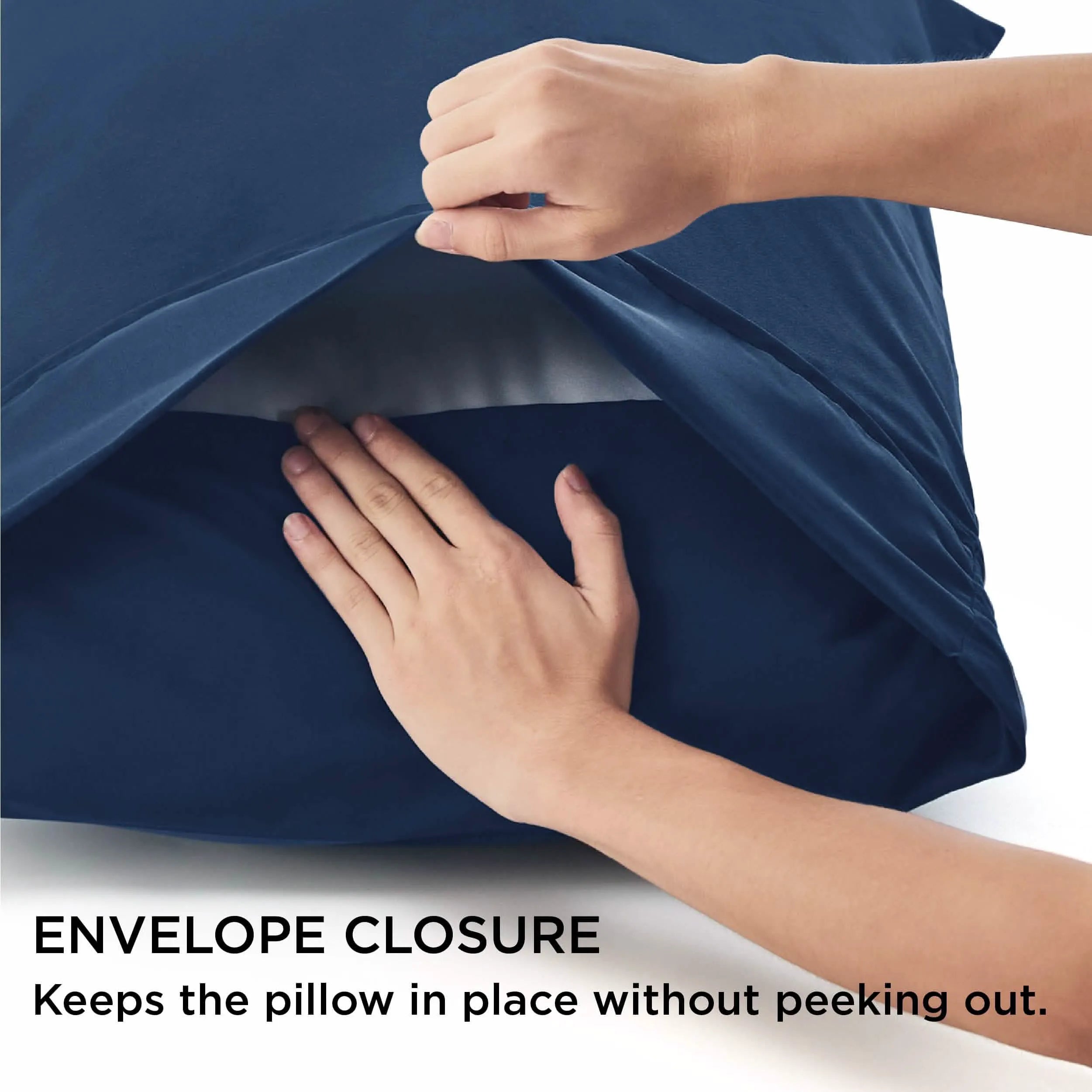Fade & Stain Resistant Microfiber Pillowcase
