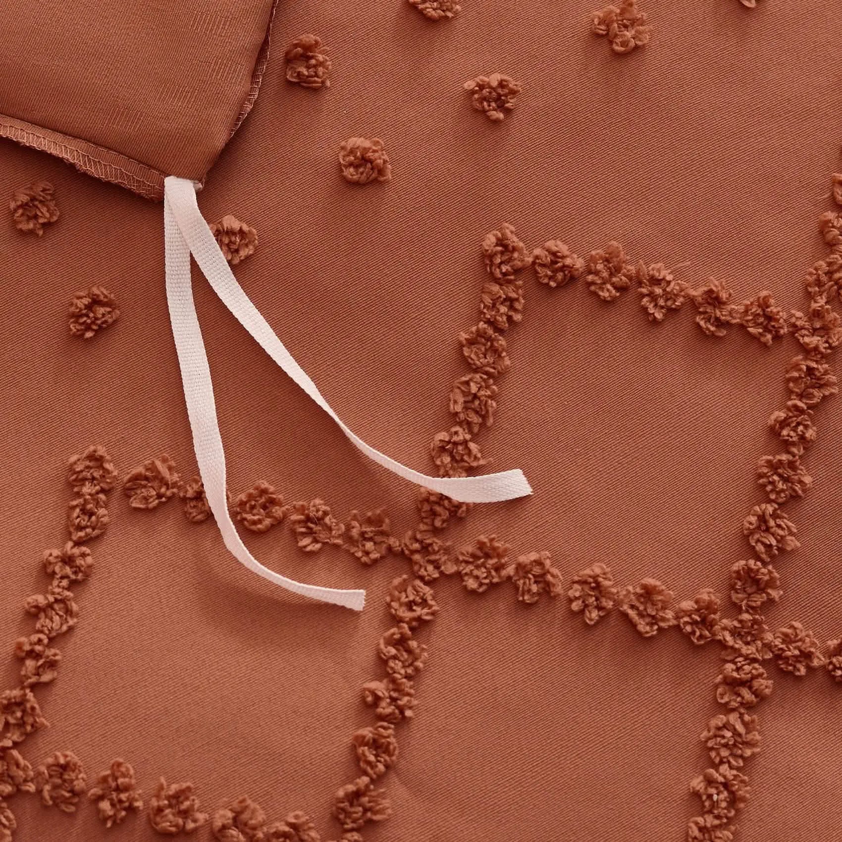 Boho Embroidery Duvet Cover Set