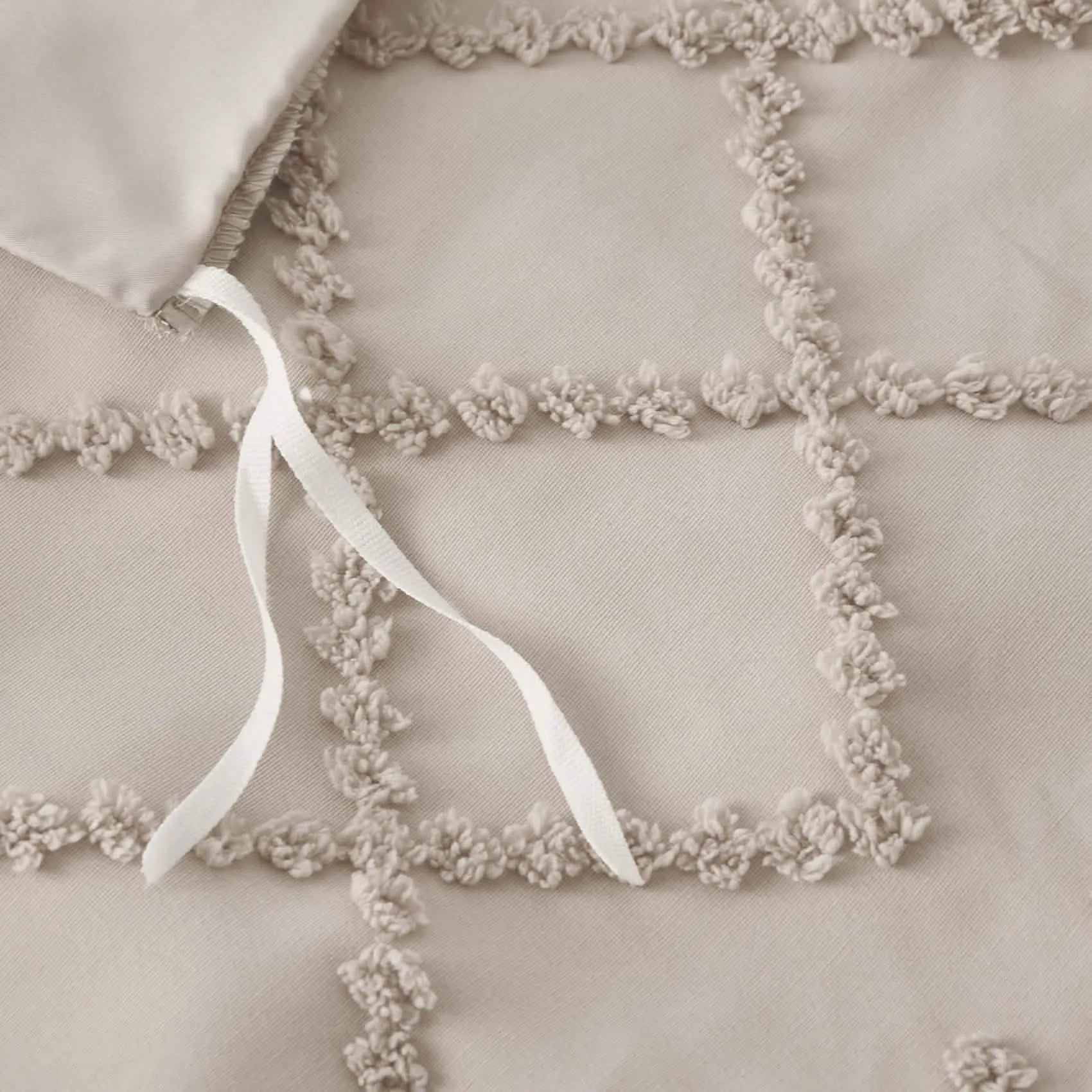 Boho Embroidery Duvet Cover Set