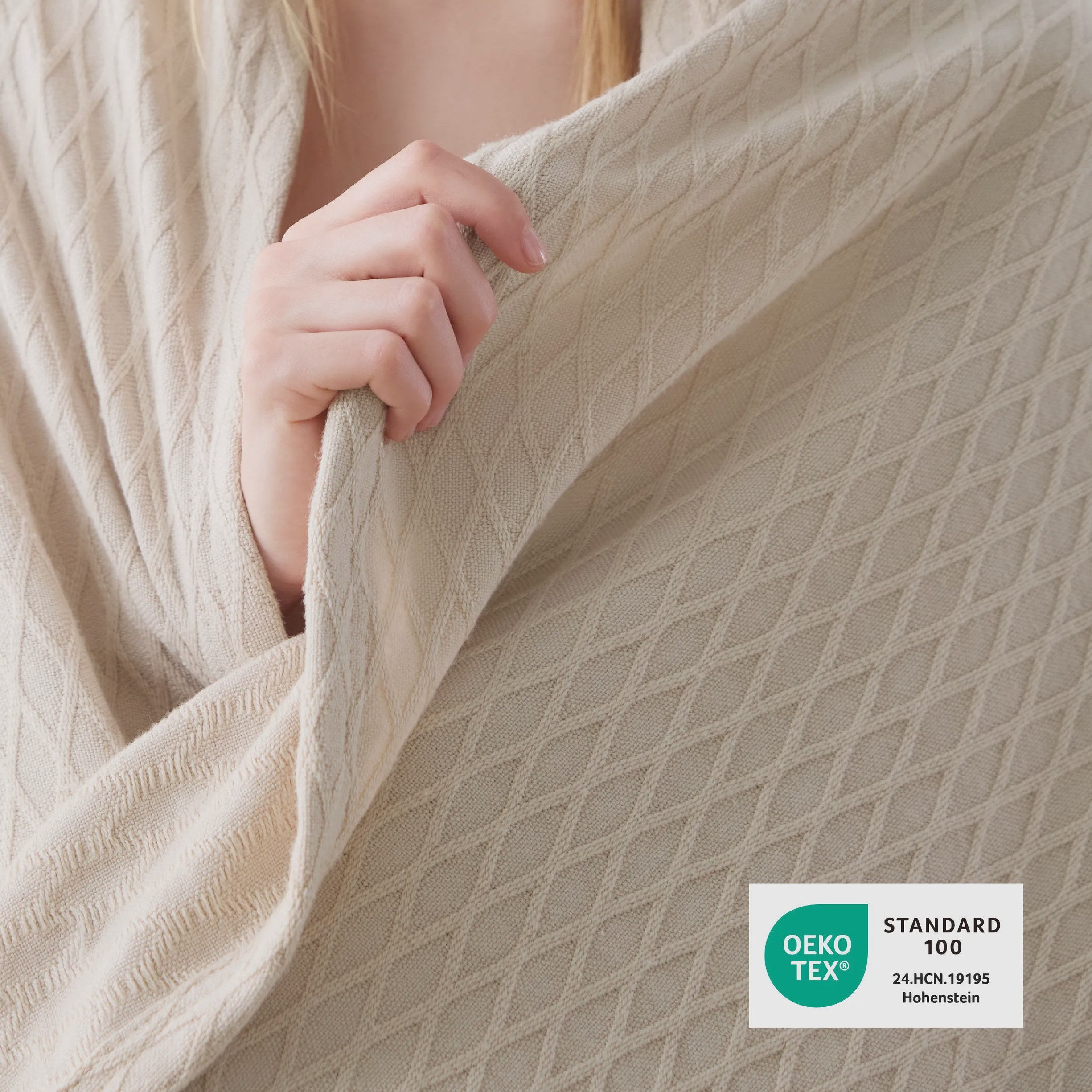 Diamond Textured Cooling Blanket