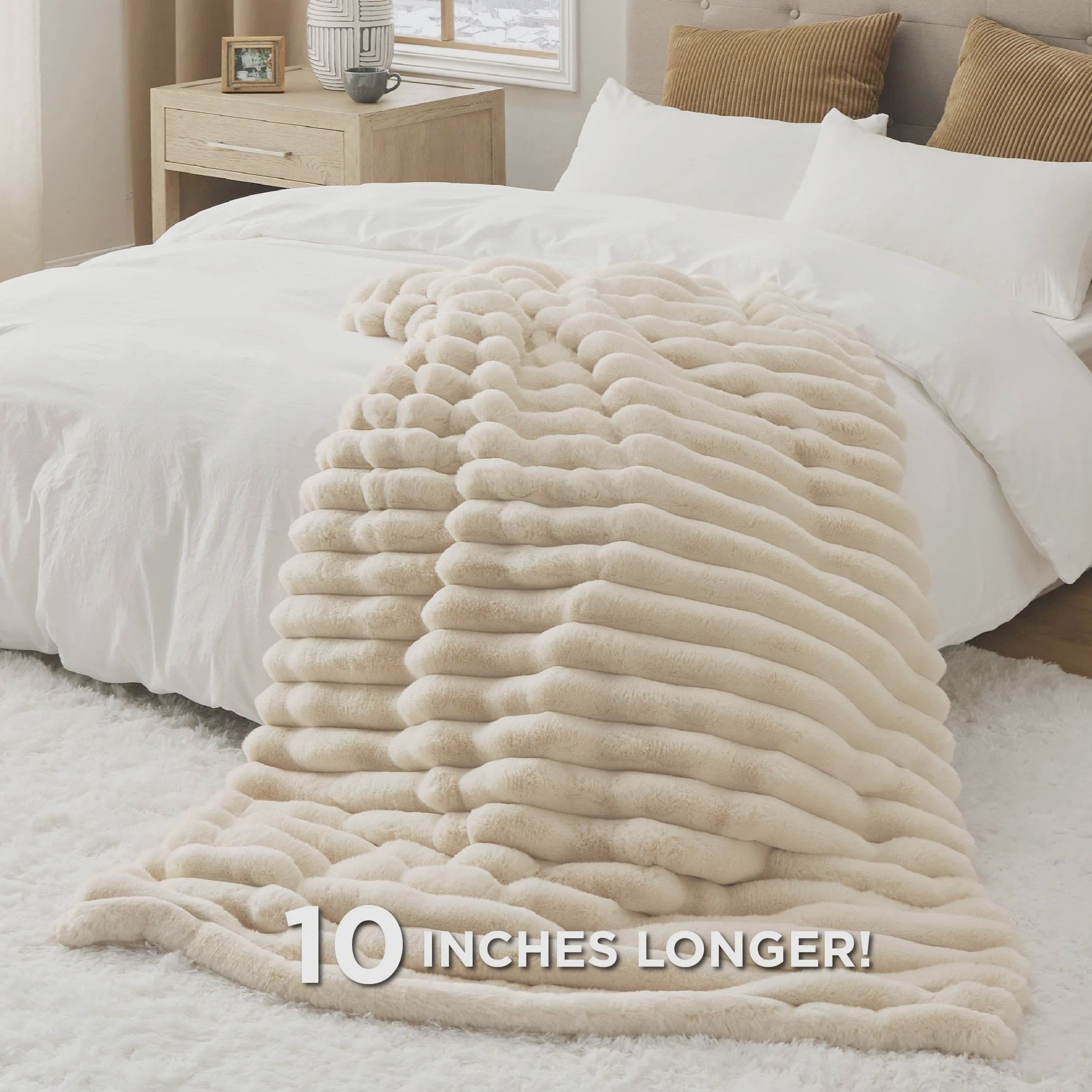 Plush Stripe Blanket