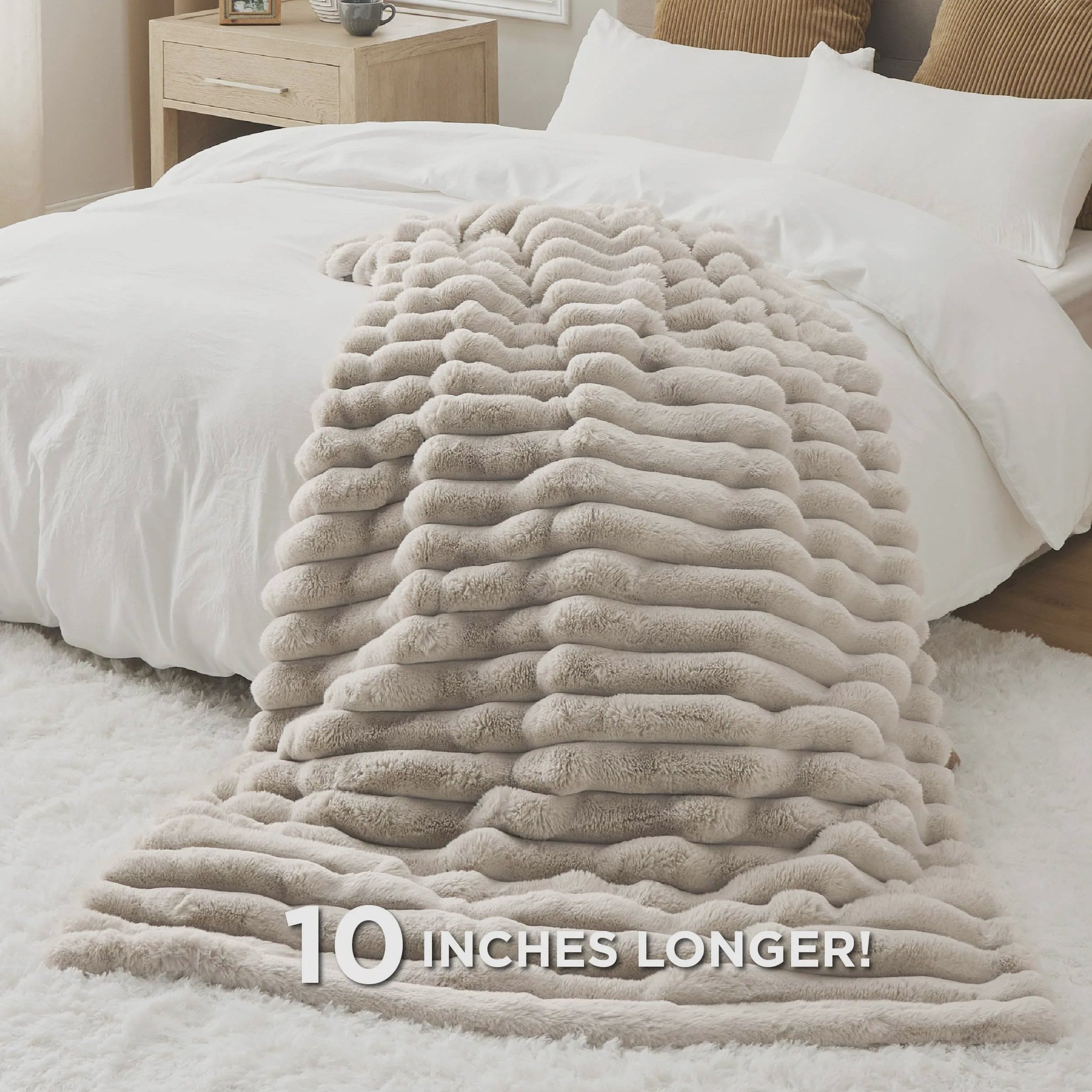 Plush Stripe Blanket