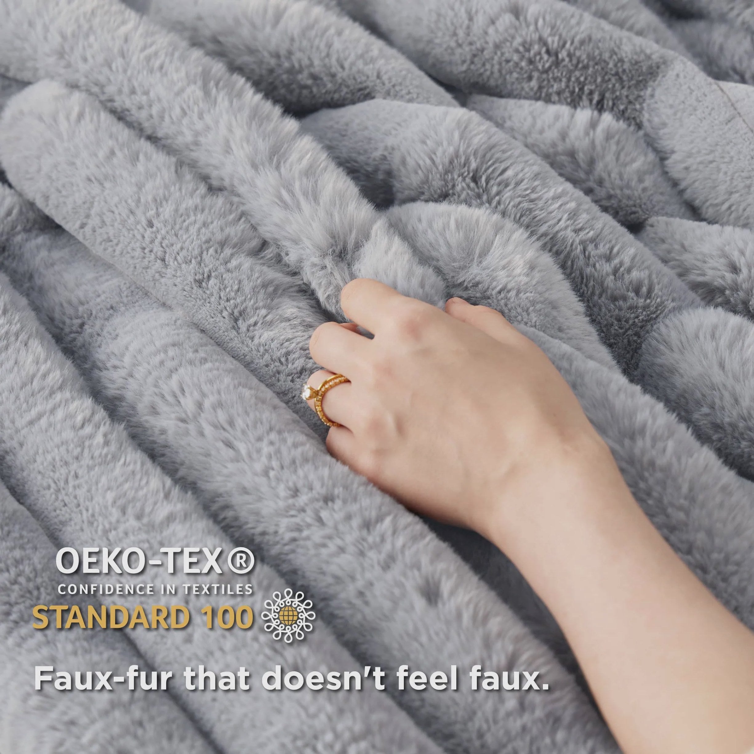 Plush Stripe Blanket