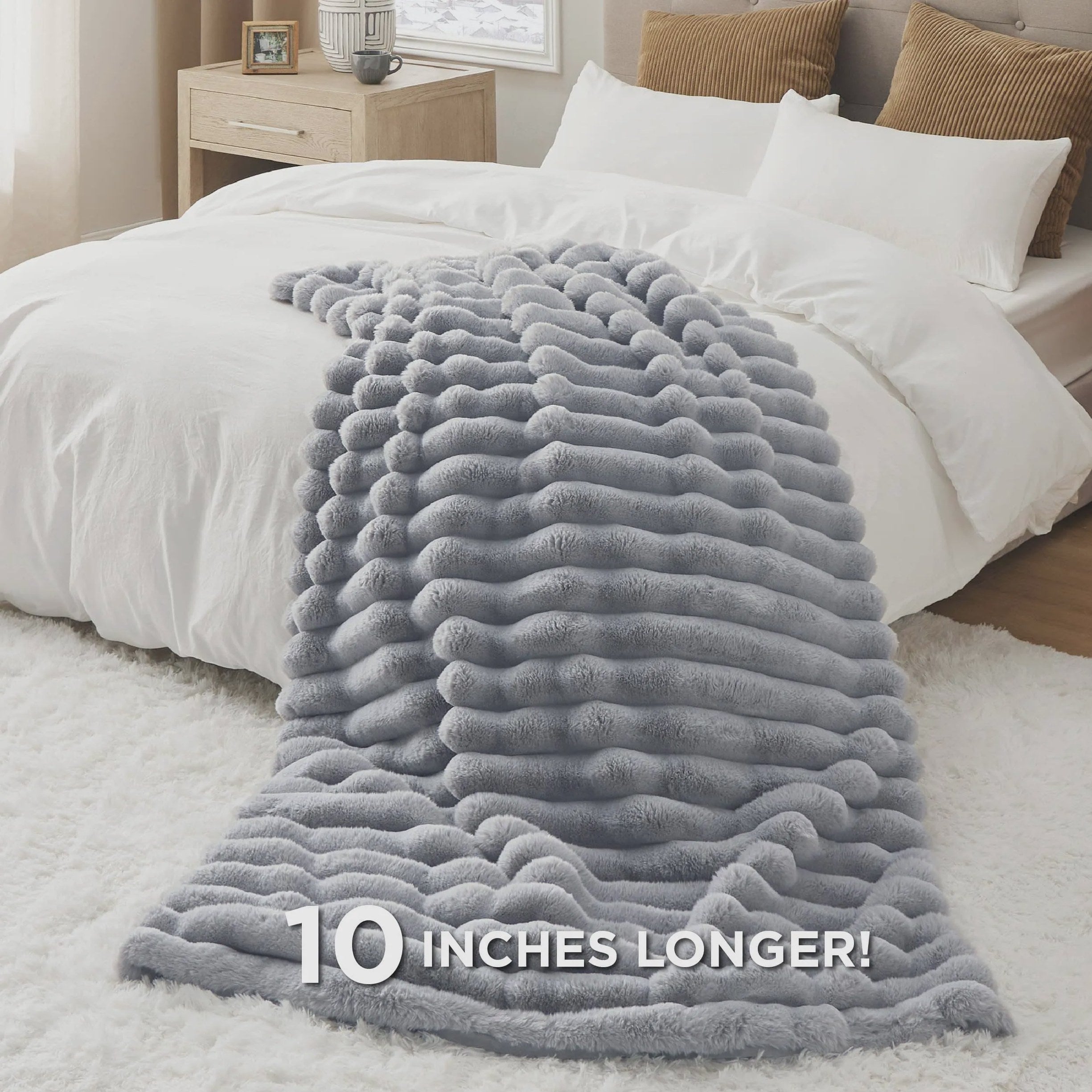 Plush Stripe Blanket