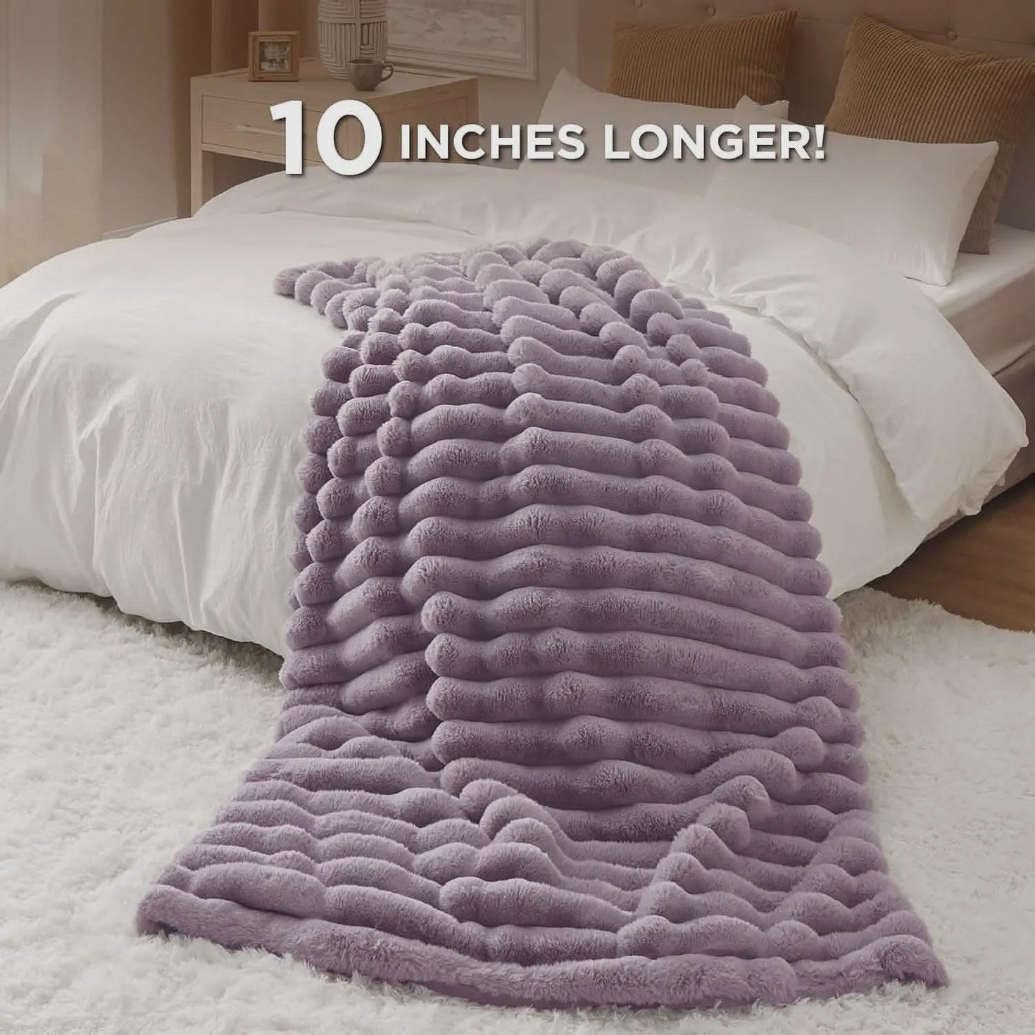 Plush Stripe Blanket
